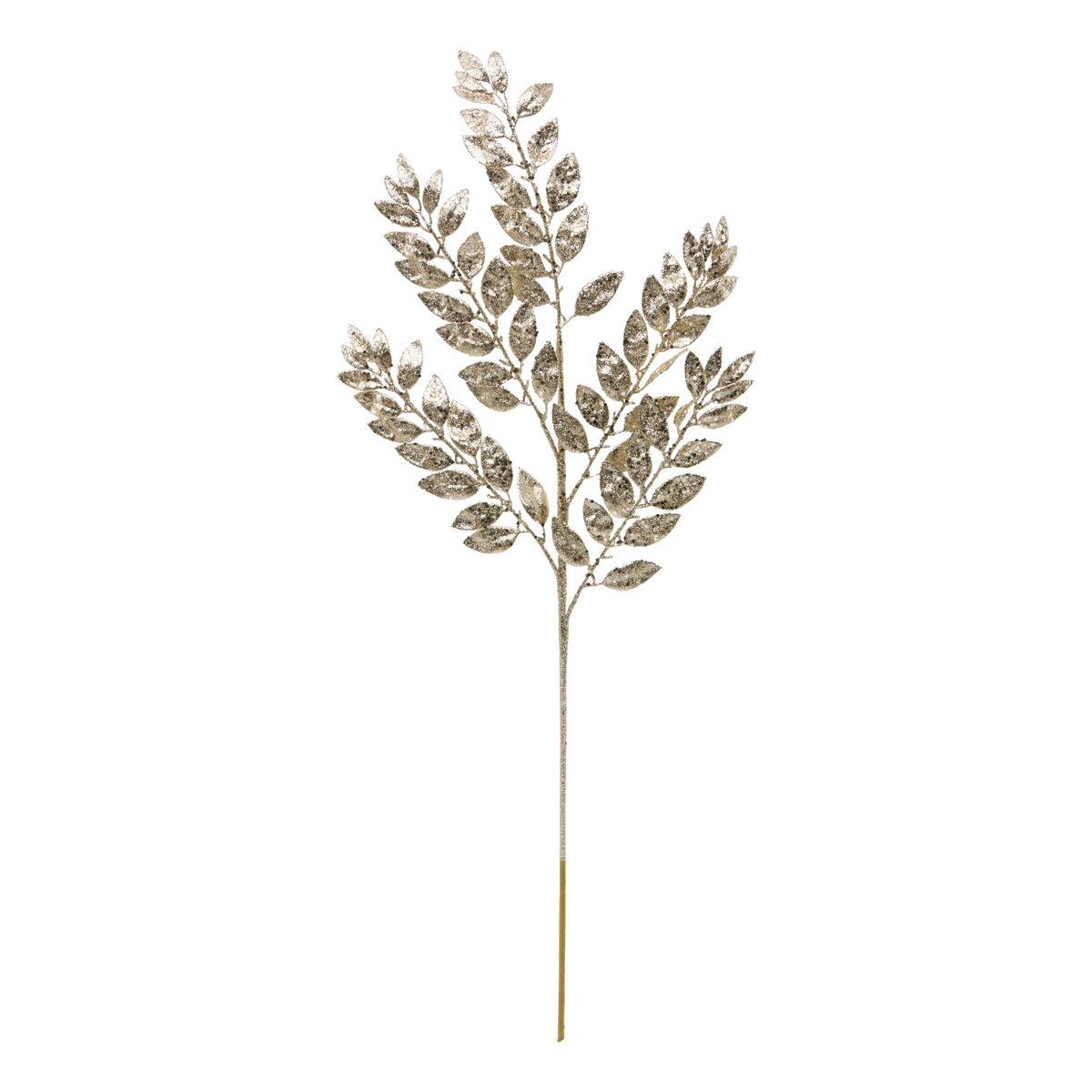 Branche décorative 5 tiges dorées H. 84 cm, ATMOSPHERA