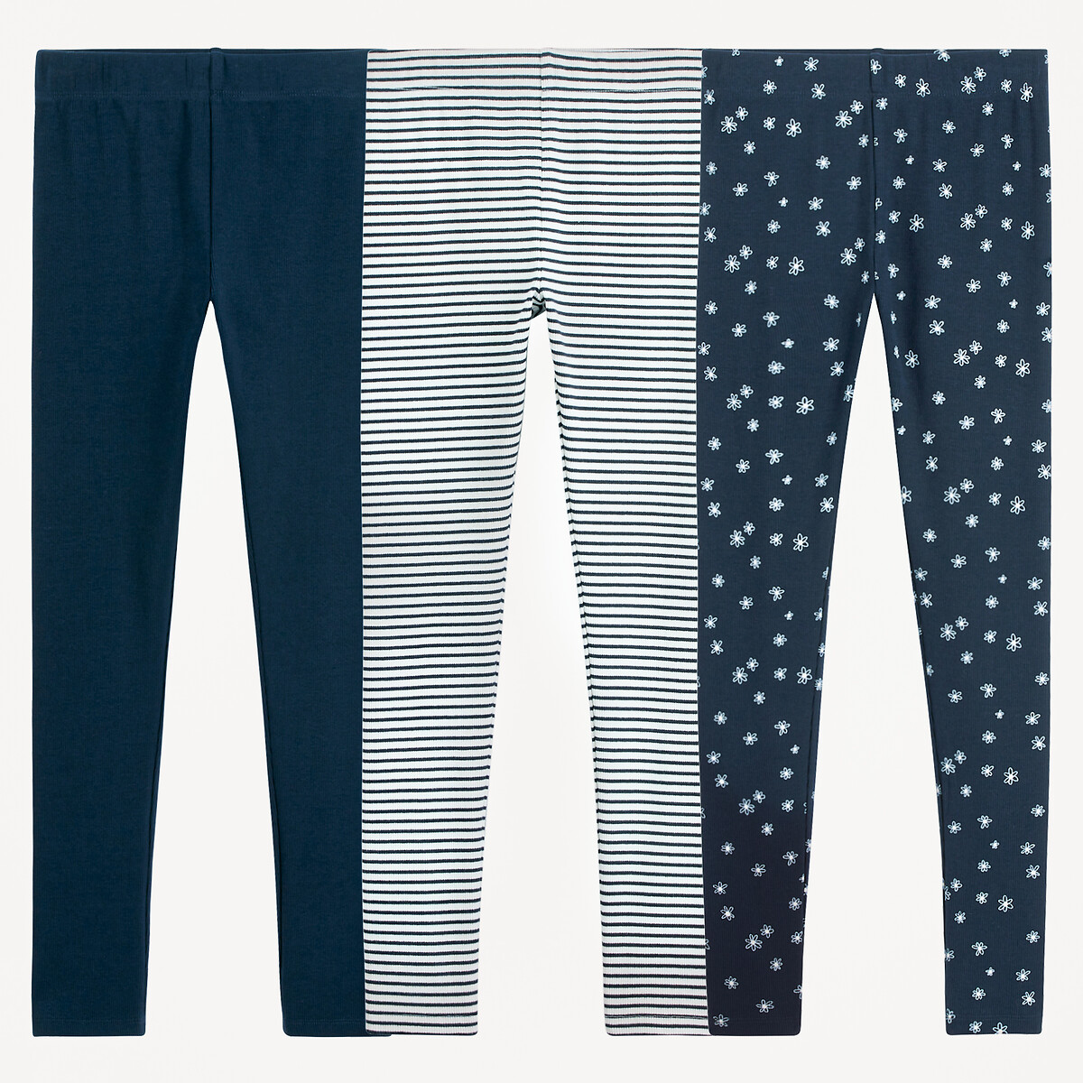 Set van 3 leggings 18 maanden-14 jaar
