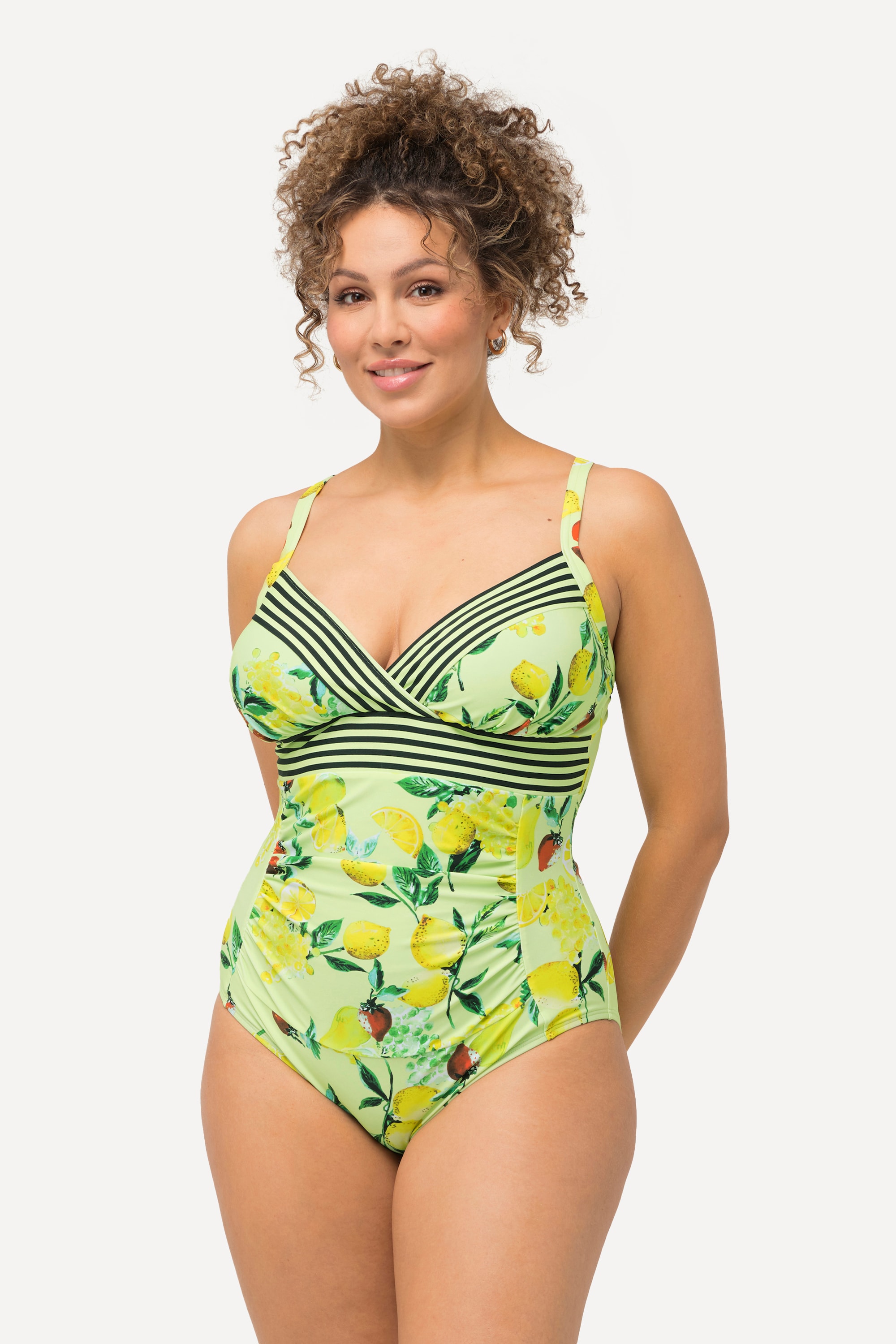 Maillot de bain à bonnets souples et motif, ULLA POPKEN
