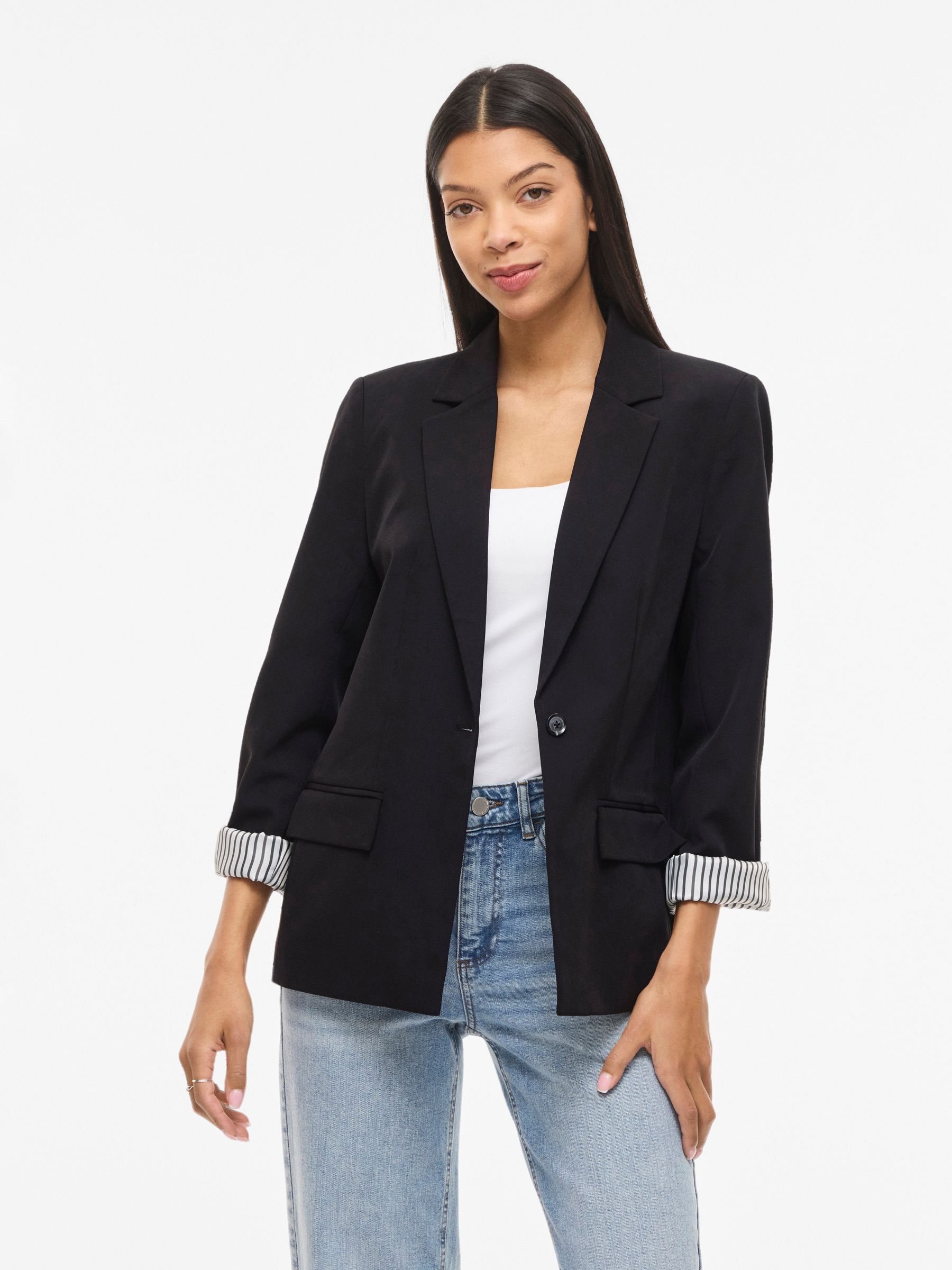 Blazer À Simple Boutonnage, VILA