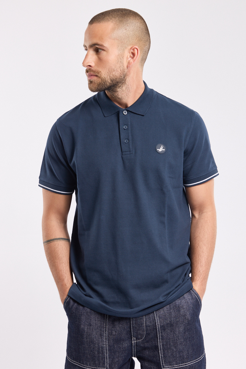 Polo en coton bio GOULVEN, BERMUDES