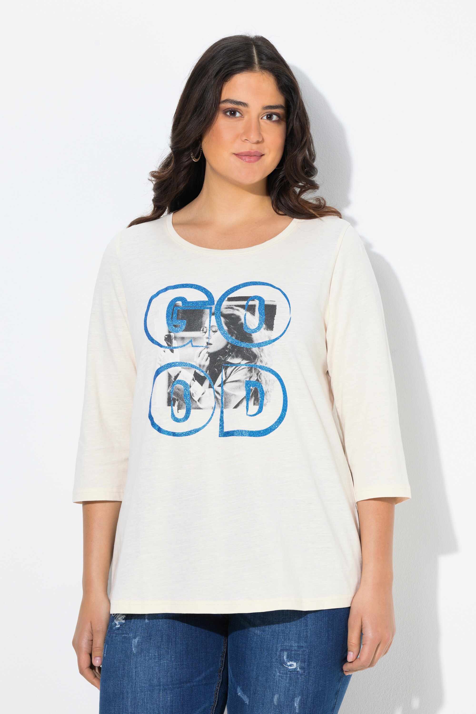 T-shirt avec imprimé photo, ULLA POPKEN