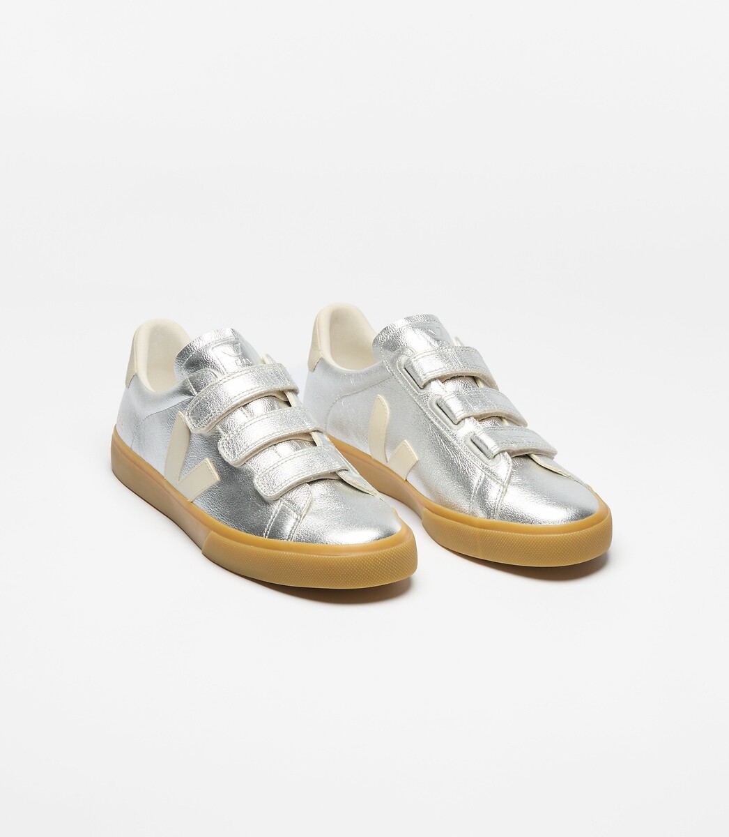 Veja Zapatillas de piel Recife Logo