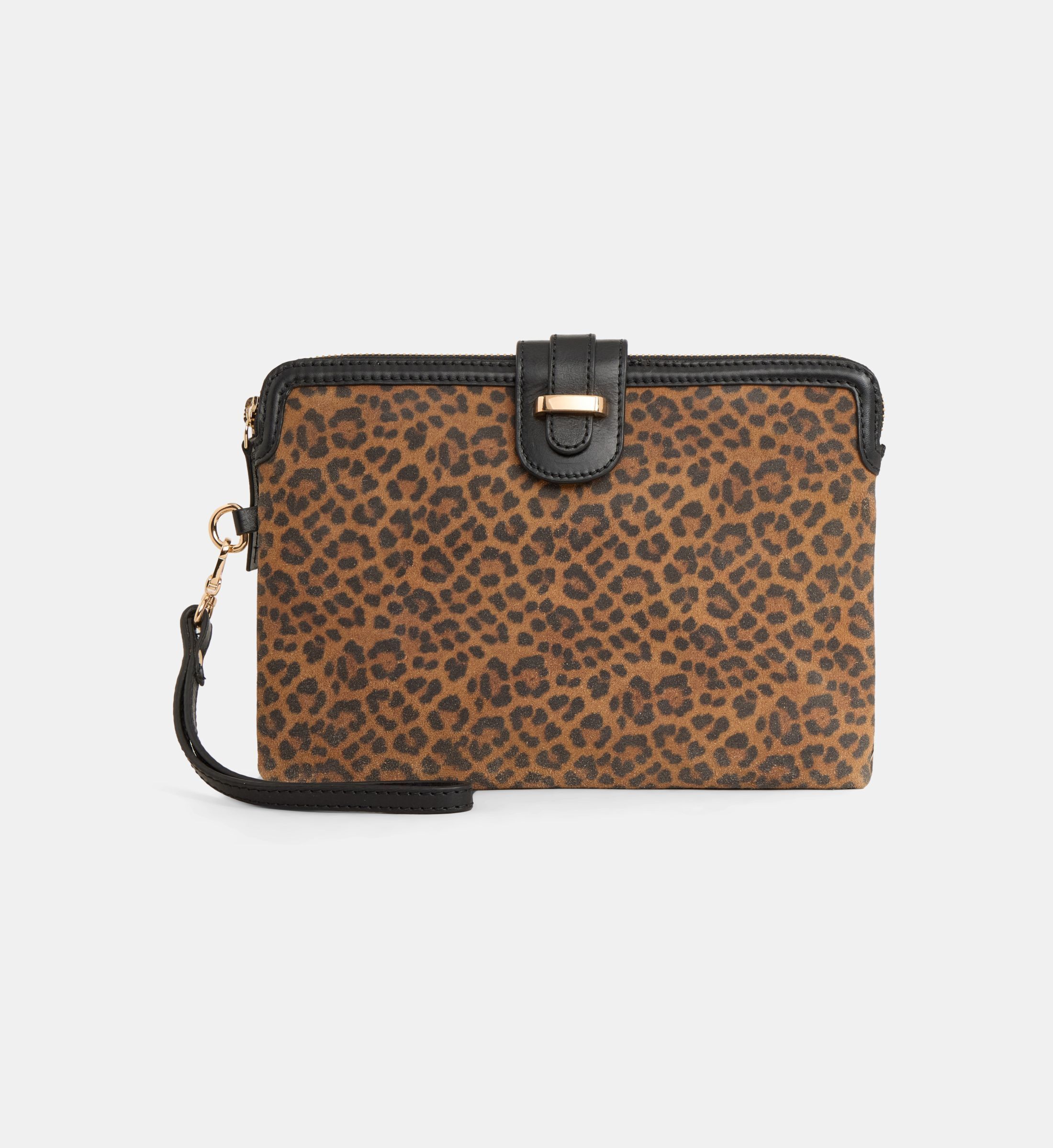 Pochette franky suède, GALERIES LAFAYETTE