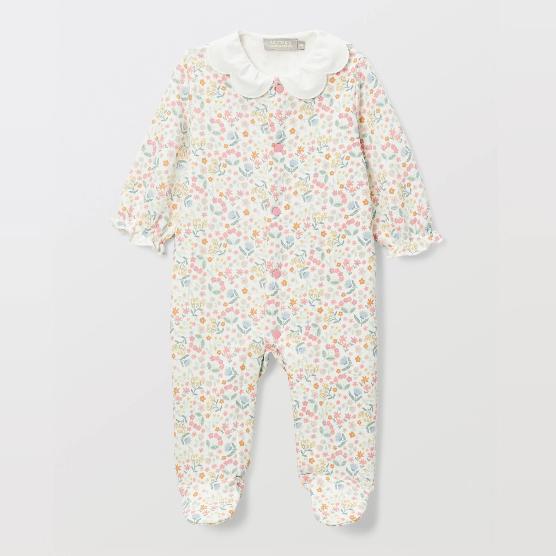 Dors-bien imprimé en molleton en coton BIO GOTS, BOUT'CHOU
