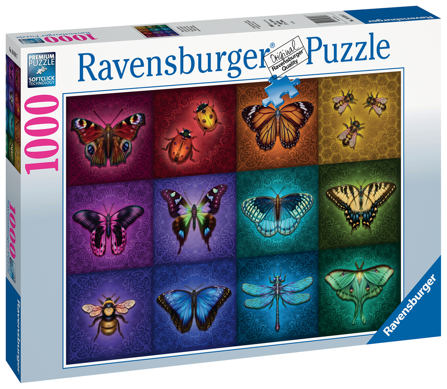 Puzzle 1000 pièces - Créatures volantes, RAVENSBURGER
