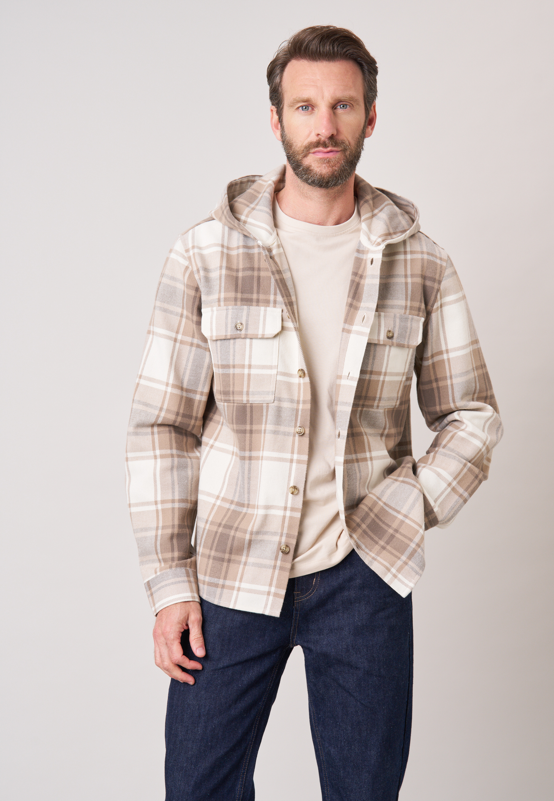 Chemise loose homme à carreaux PUEBLO, DEELUXE