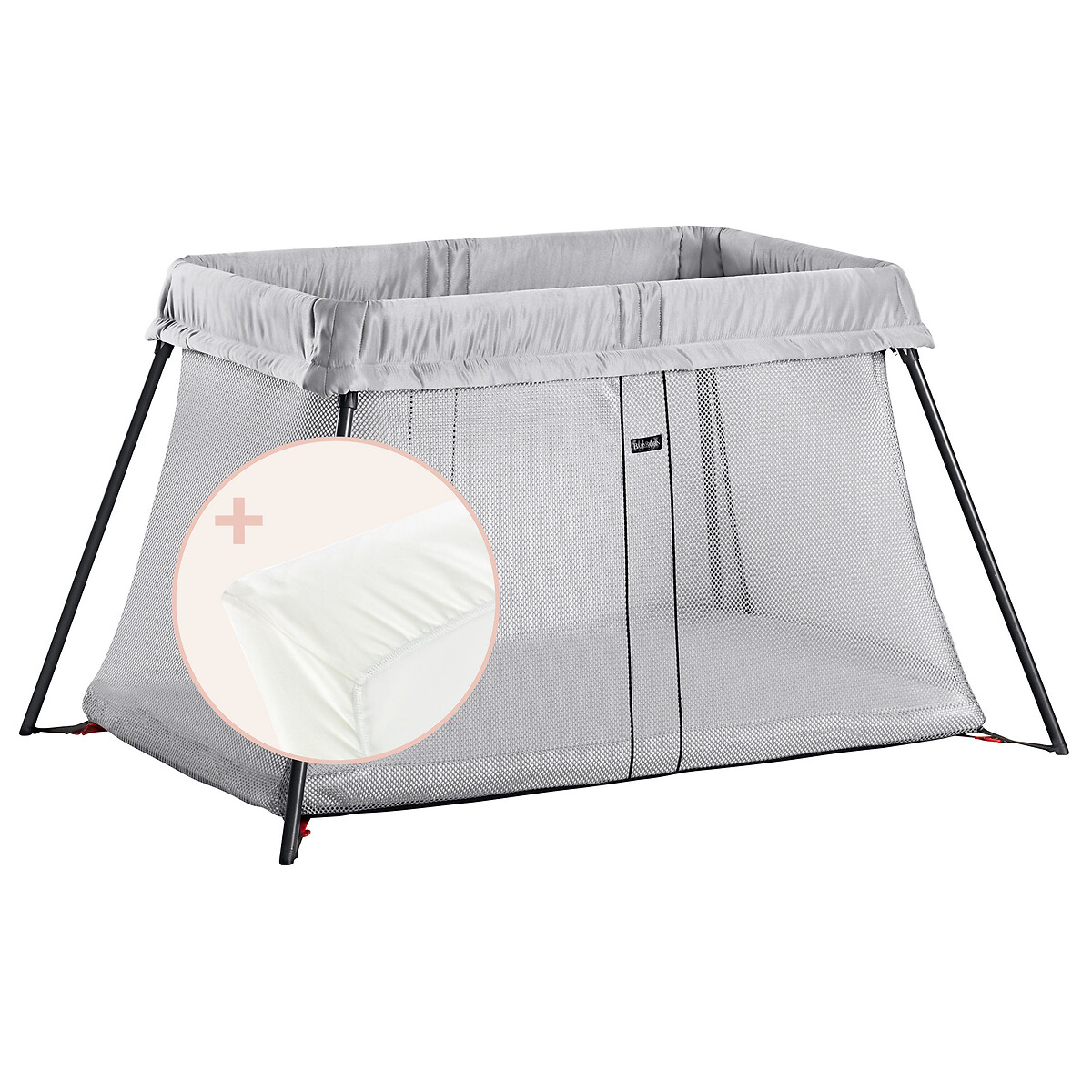 Pack lit parapluie light avec drap housse