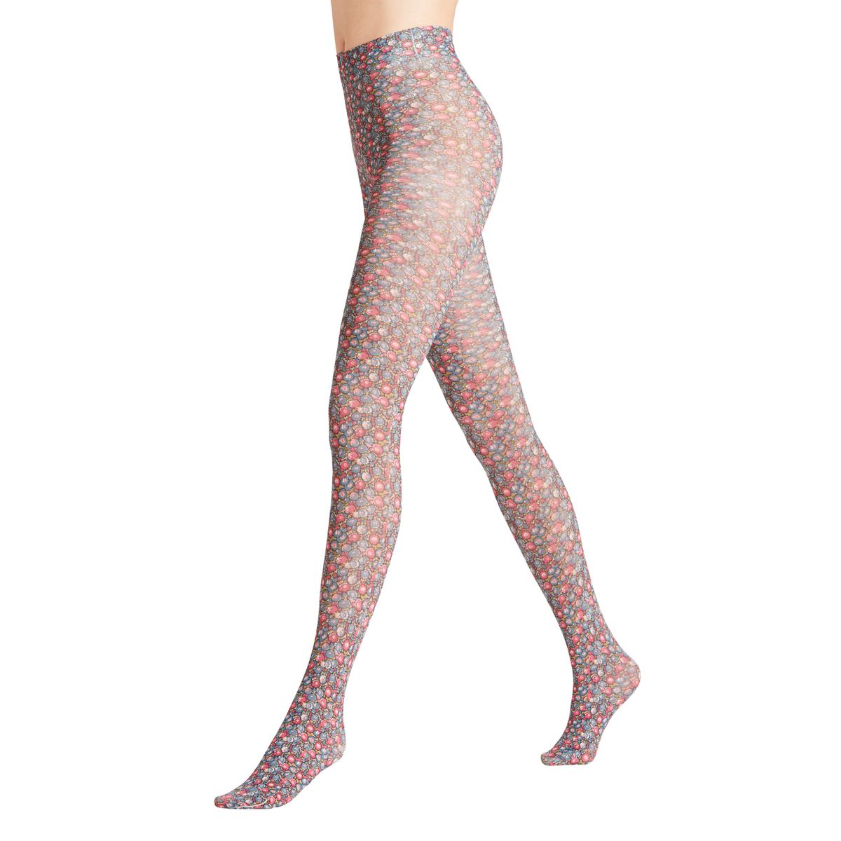 Collant multicolore outlet femme