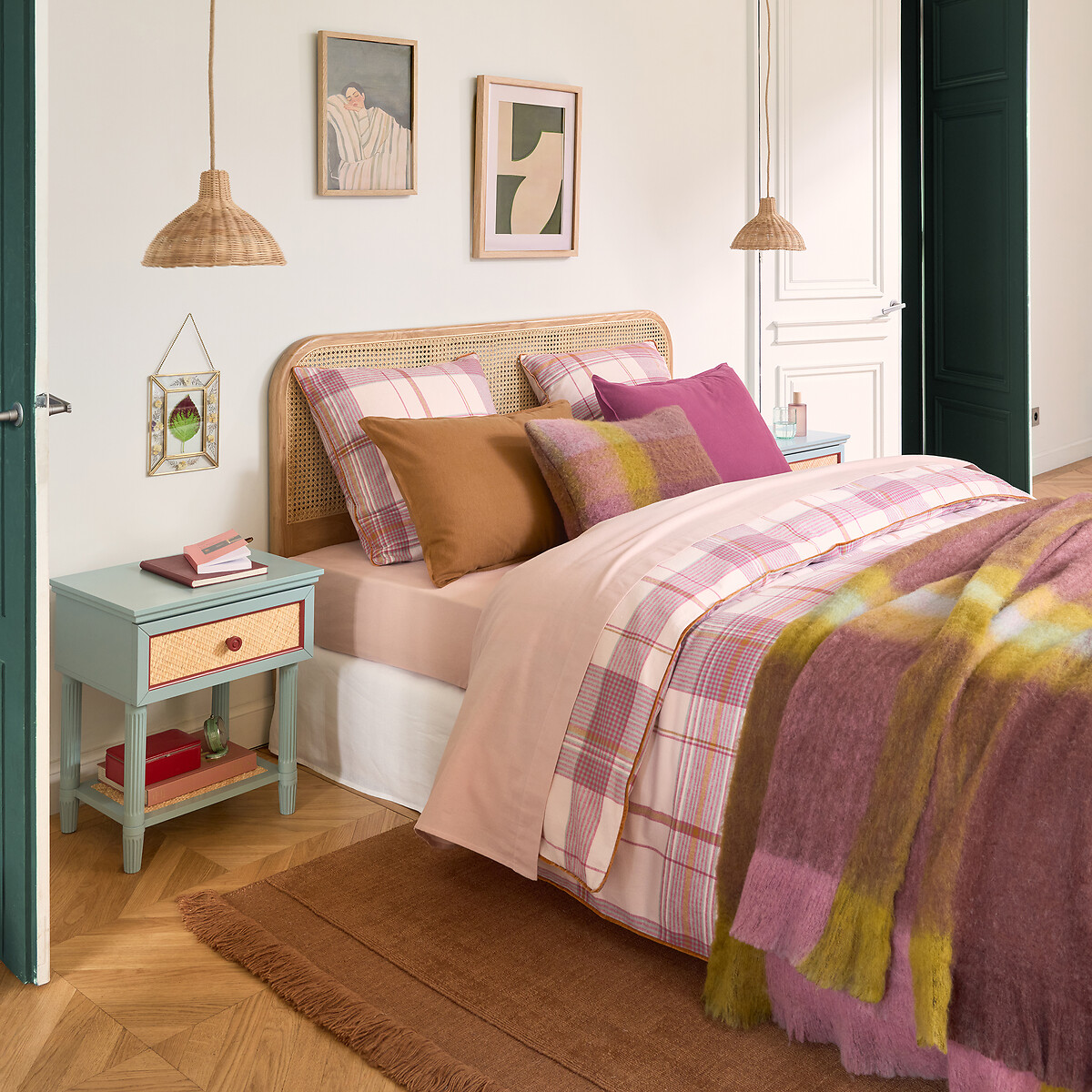 LA REDOUTE INTERIEURS Veelkleurige geruite plaid, Merize