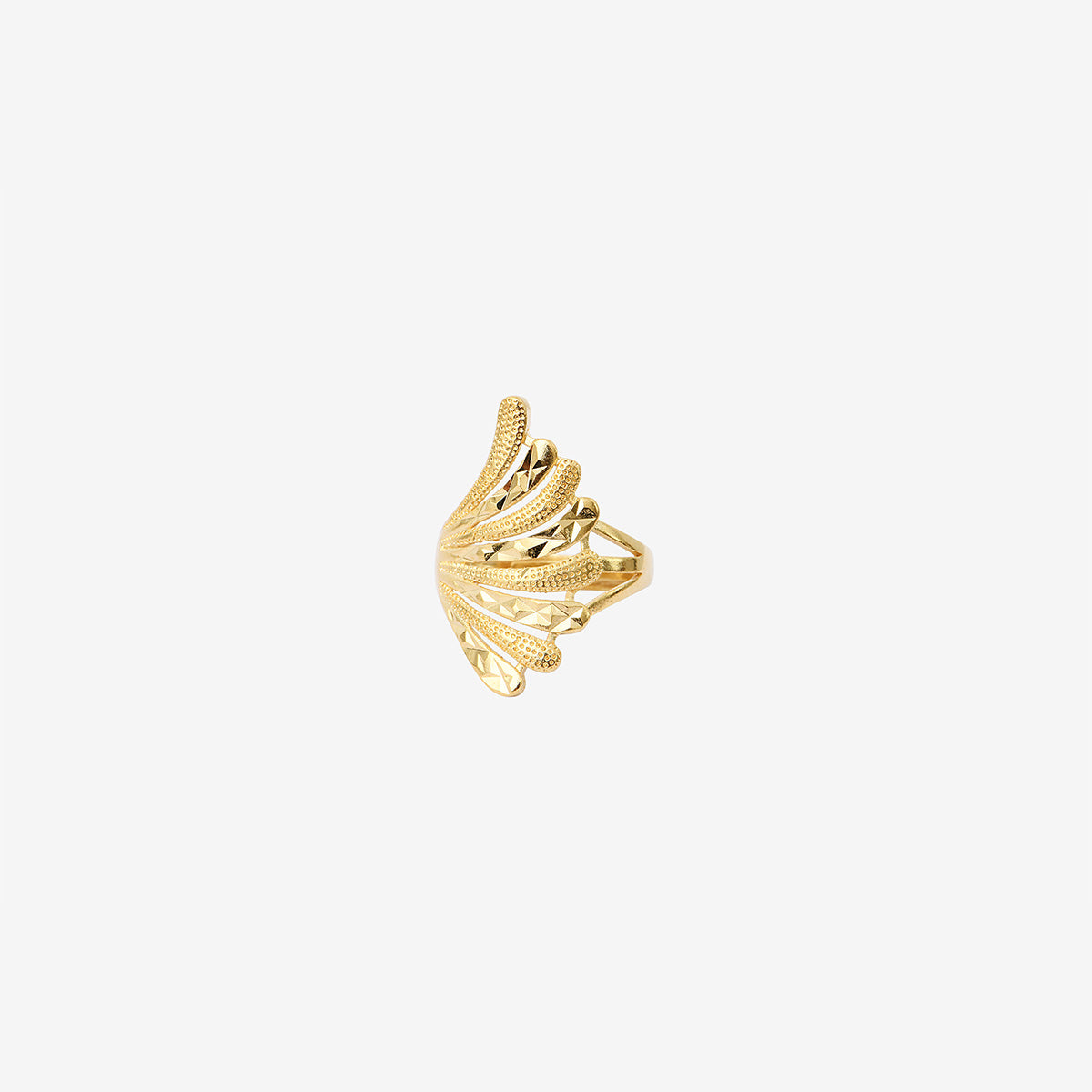 Bague plaquée or - monika, CAROLINE NAJMAN