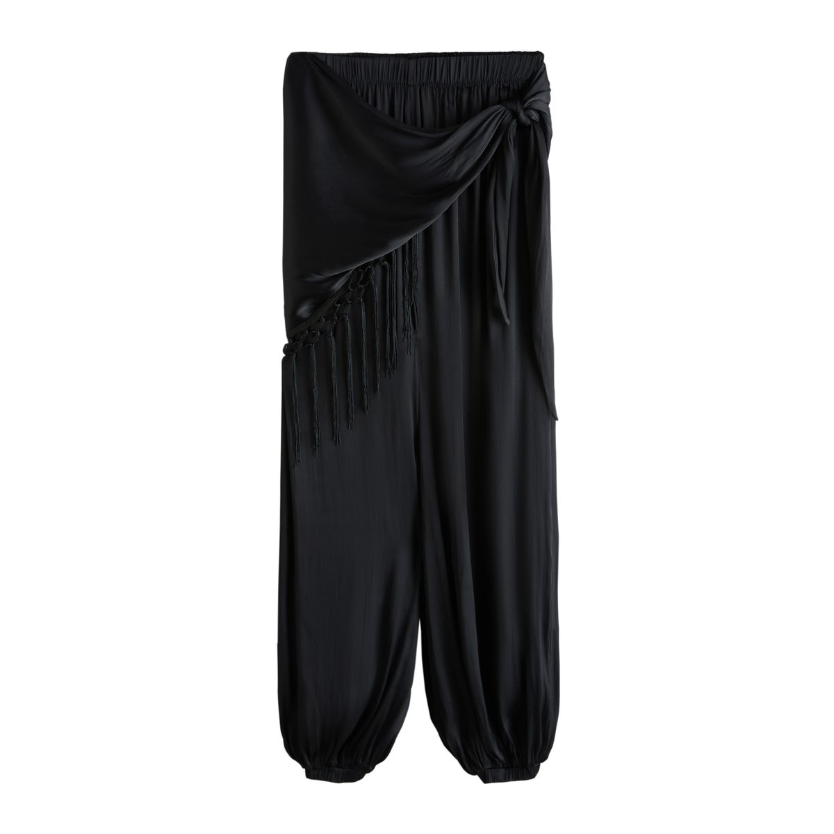 Pantalon bouffant avec ceinture foulard, NEXT
