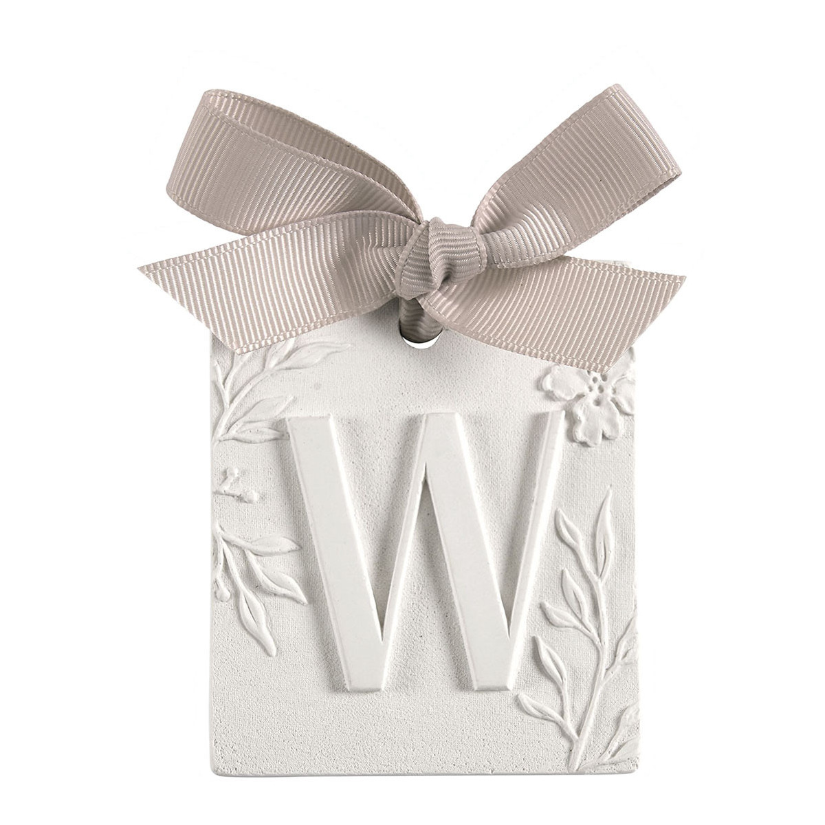 Décor parfumé lettre W - Voile de Lin, MATHILDE M