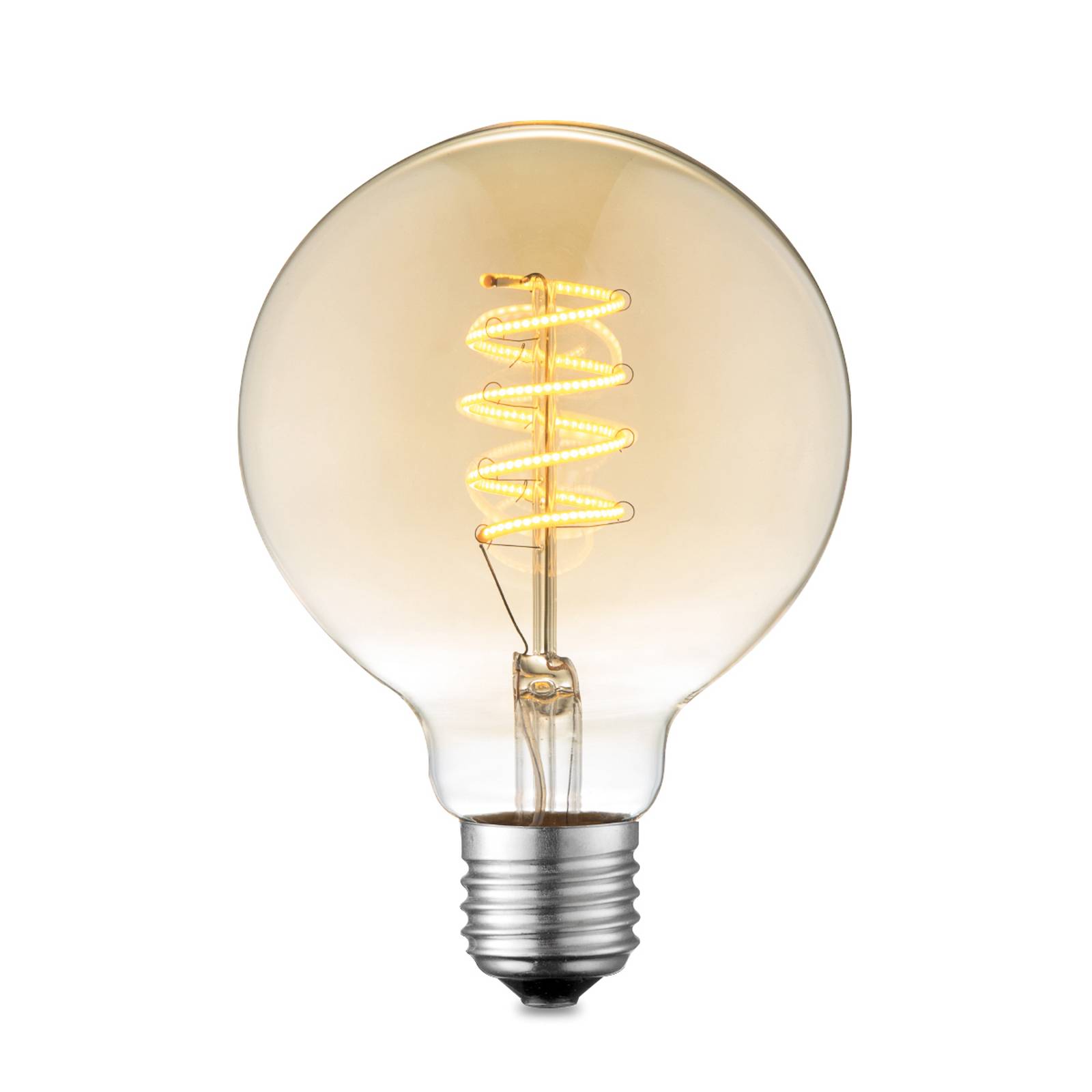 Ampoule E27 en verreLED, E27 G95 LED 4W, LUCANDE