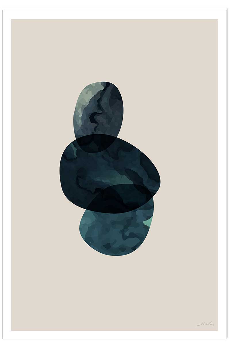 Affiche minimal things, HEXOA