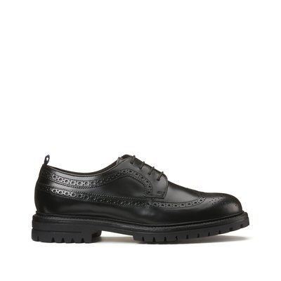 Leather Perforated Toe Brogues MINELLI