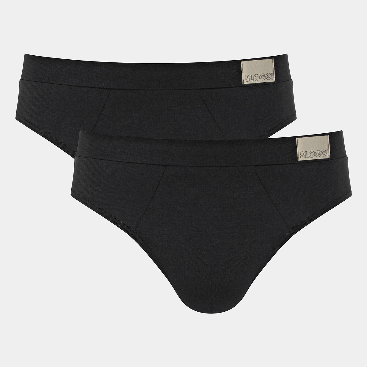 Image of Pack of 2 Go Natural Briefs in Organic Cotton