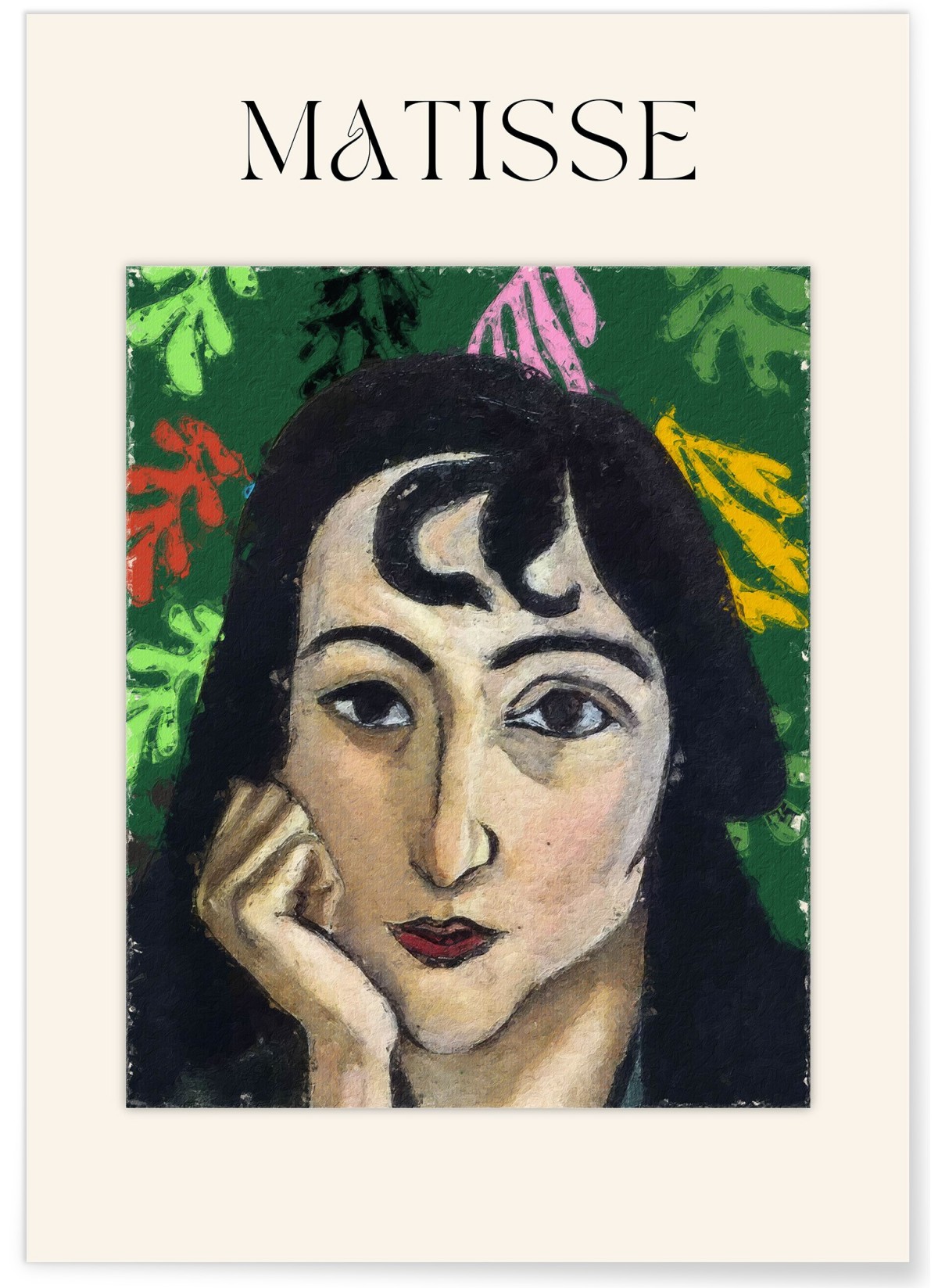 Affiche Matisse - Femme Rêveuse, L'AFFICHERIE
