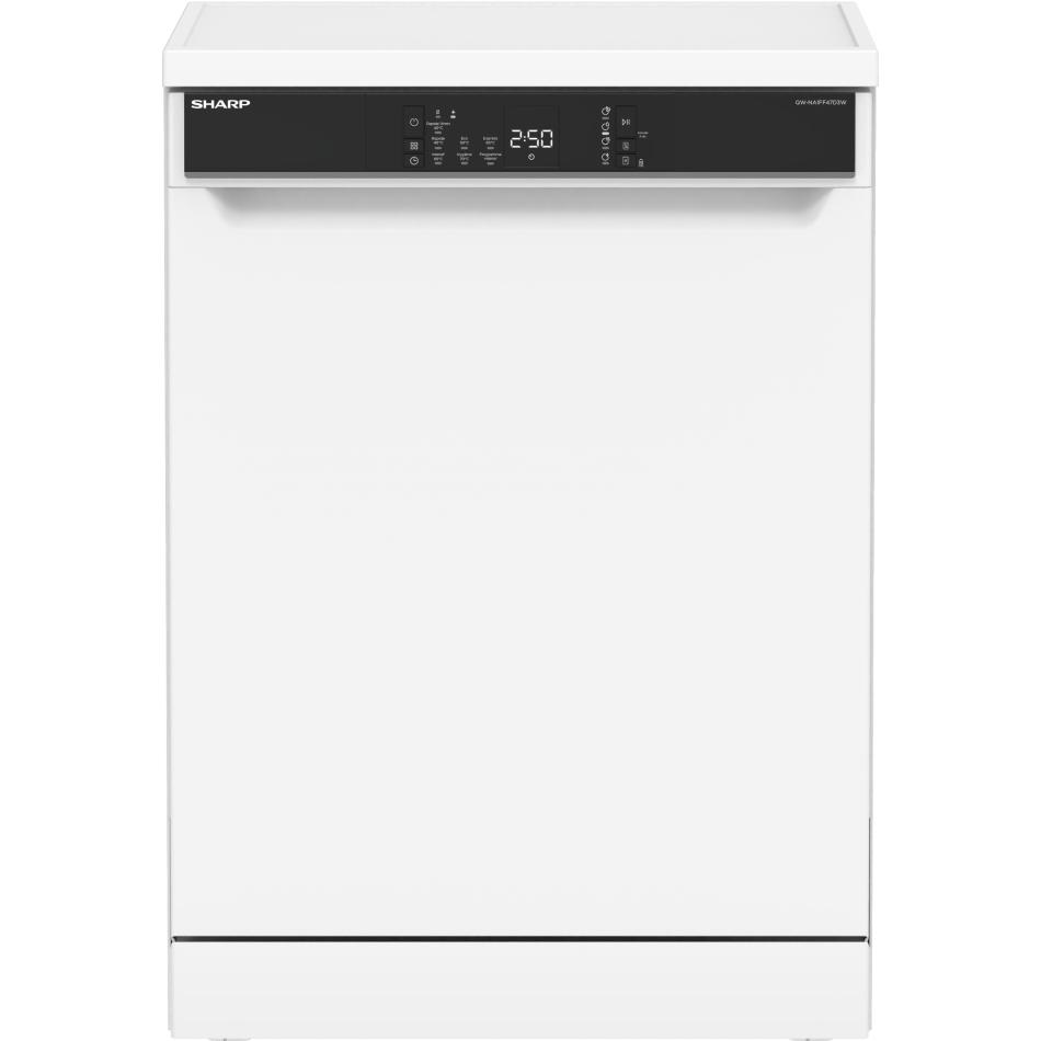 Lave vaisselle 60 cm QWNA1FF47D3W, SHARP