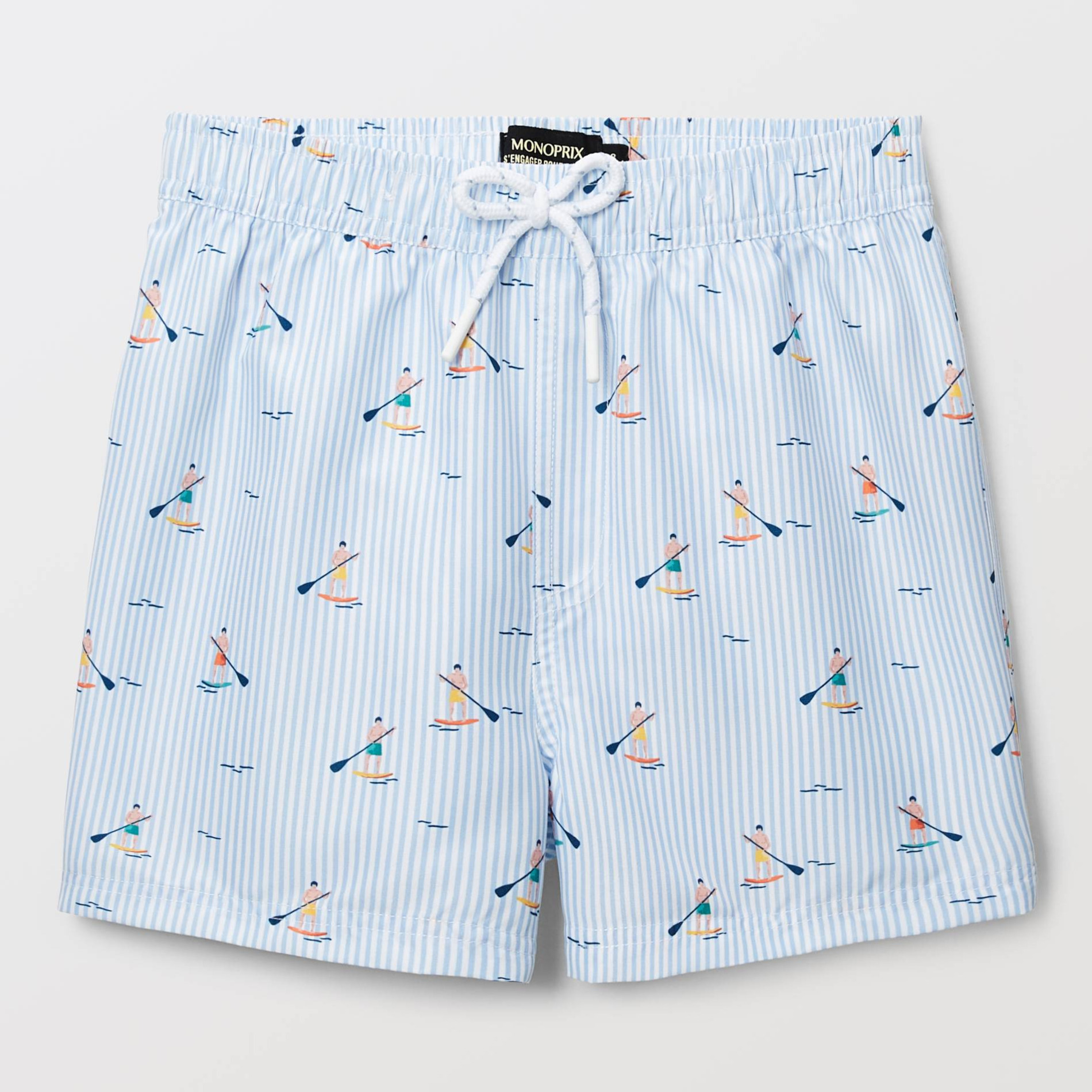 Short de bain imprimé, MONOPRIX