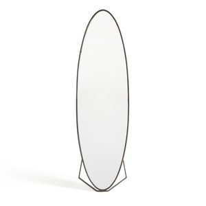 Espejo ovalado metálico sobre pie, al. 170cm, Koban AM.PM image