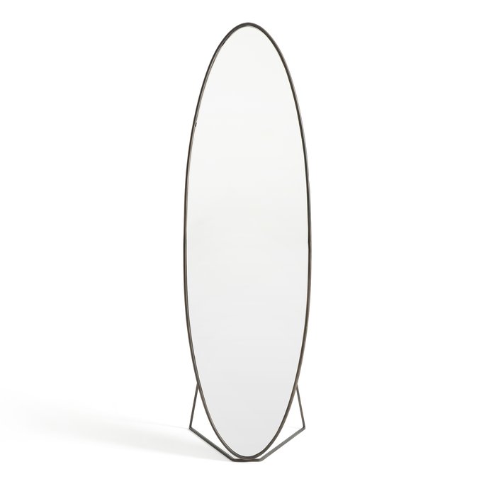 Specchio psichedelico ovale in metallo H169.5cm Koban AM.PM image 0