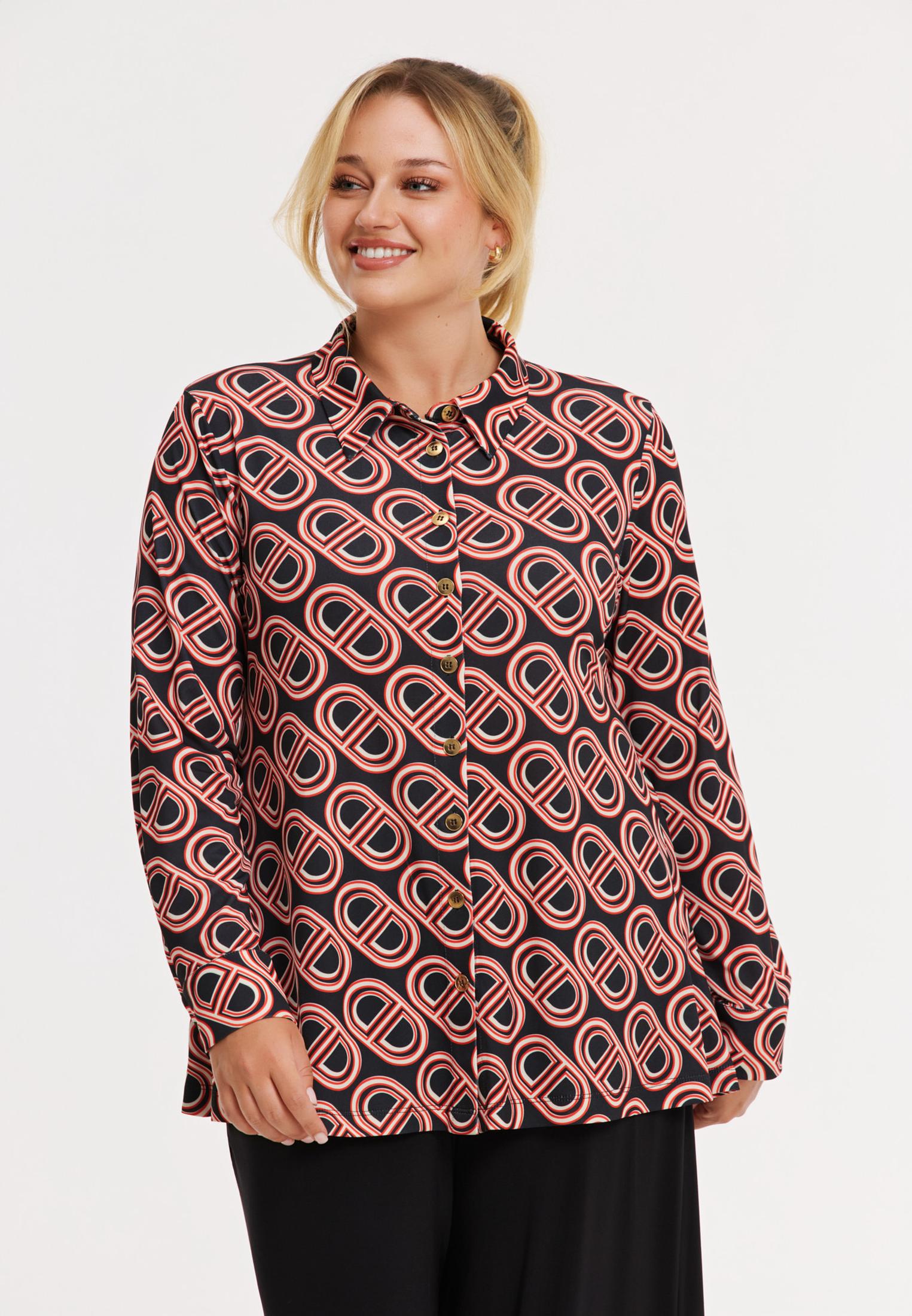 Chemise imprimée, YOEK