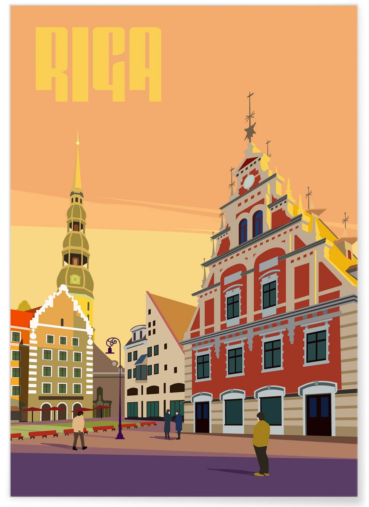 Affiche ville Riga, L'AFFICHERIE