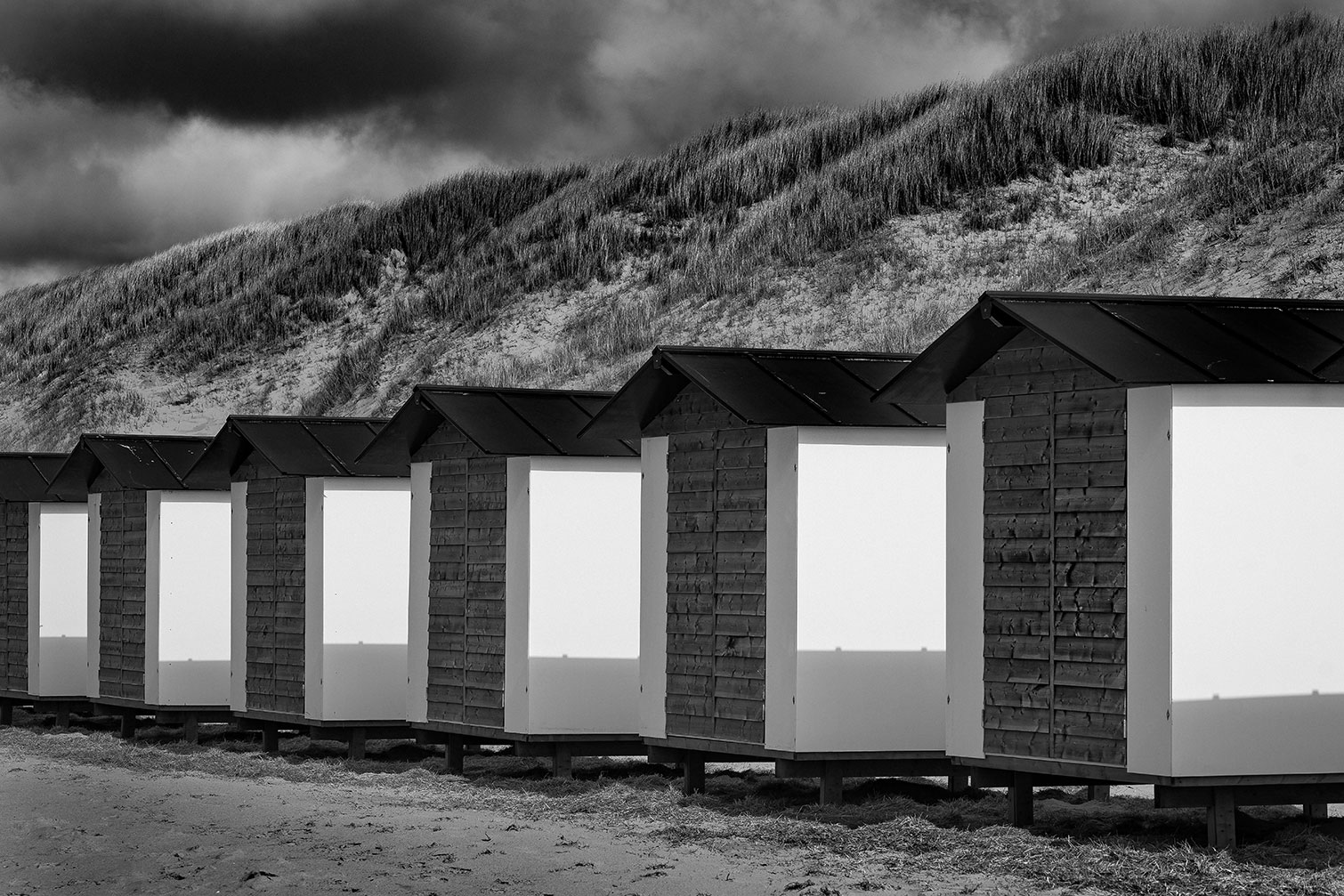 Tableau cabanes de plage, HEXOA