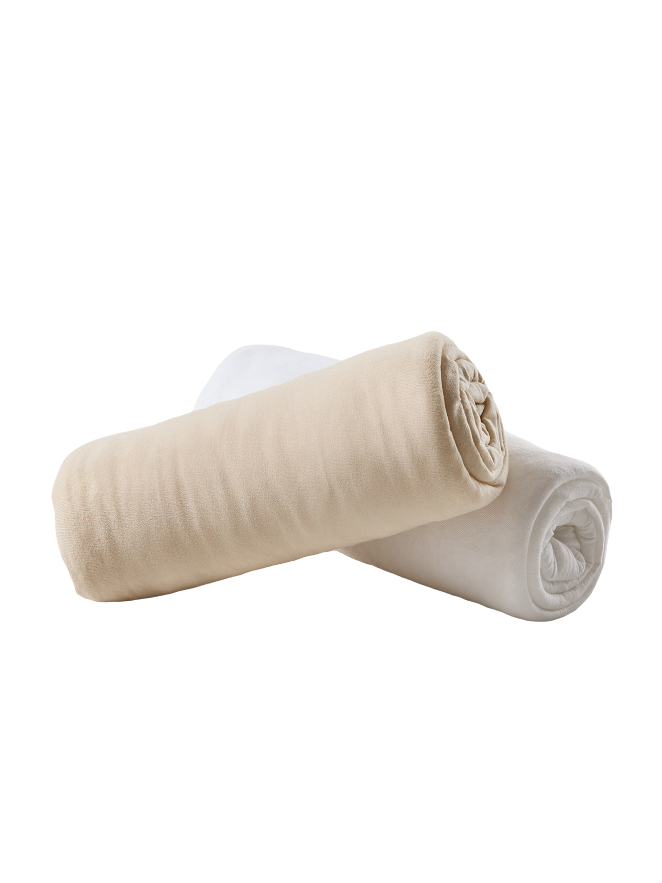Lot de 2 draps-housses en jersey extensible, VERTBAUDET