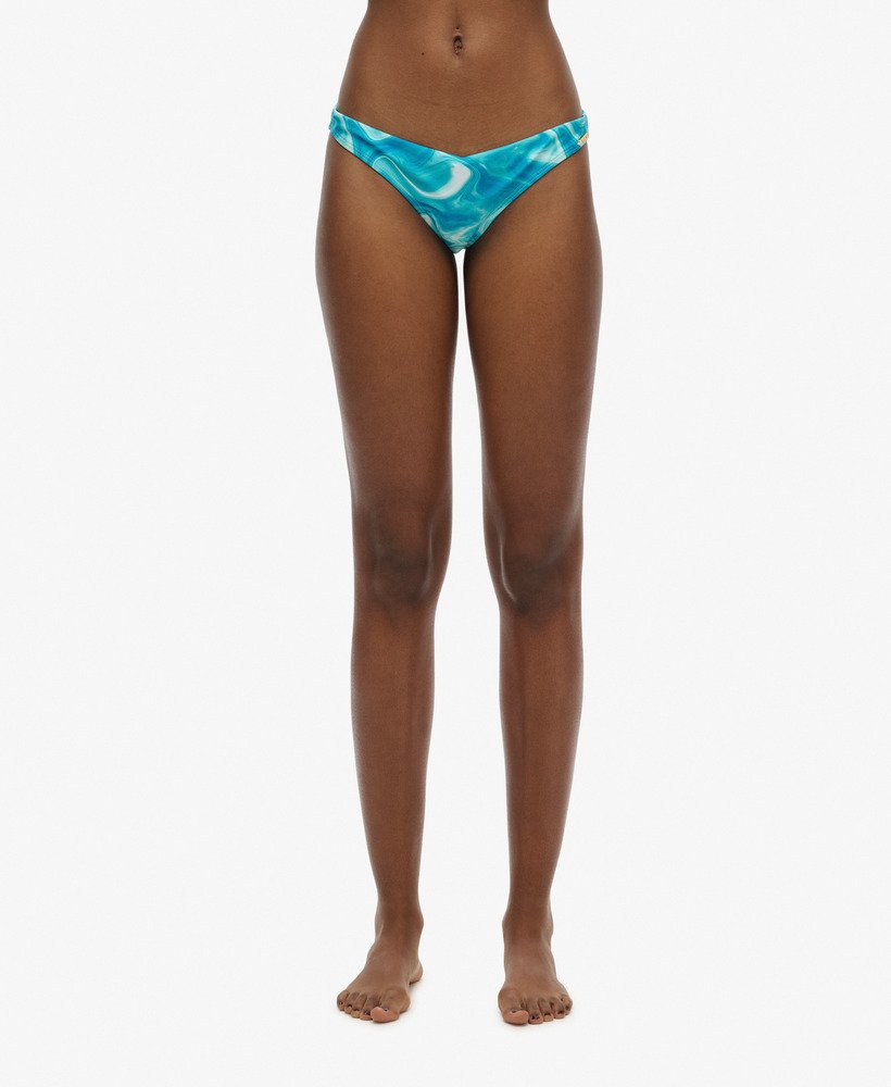 Bas de bikini espiègle imprimé, SUPERDRY