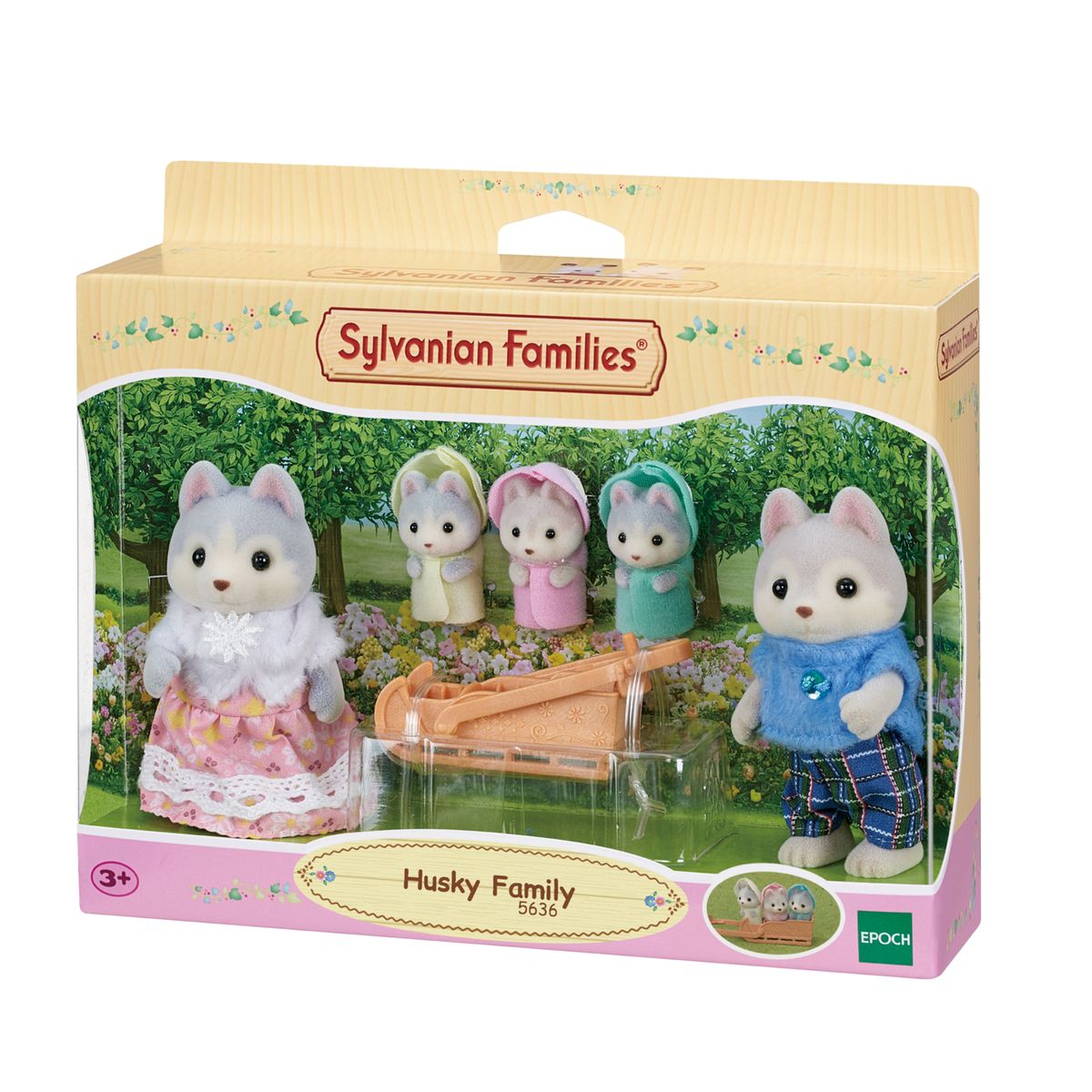 Sylvanian Families - Coffret traineau de noël Sylvanian