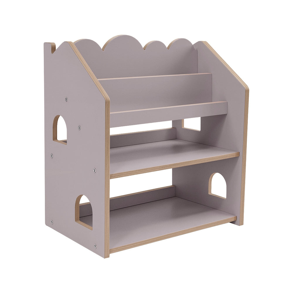 Bibliothèque Montessori avec étagère en bois CLOUDY, MEOW BABY