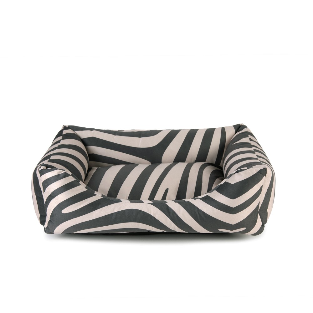 Panier chien orthopédique tissu zèbre, CONCORDE, BAGANE