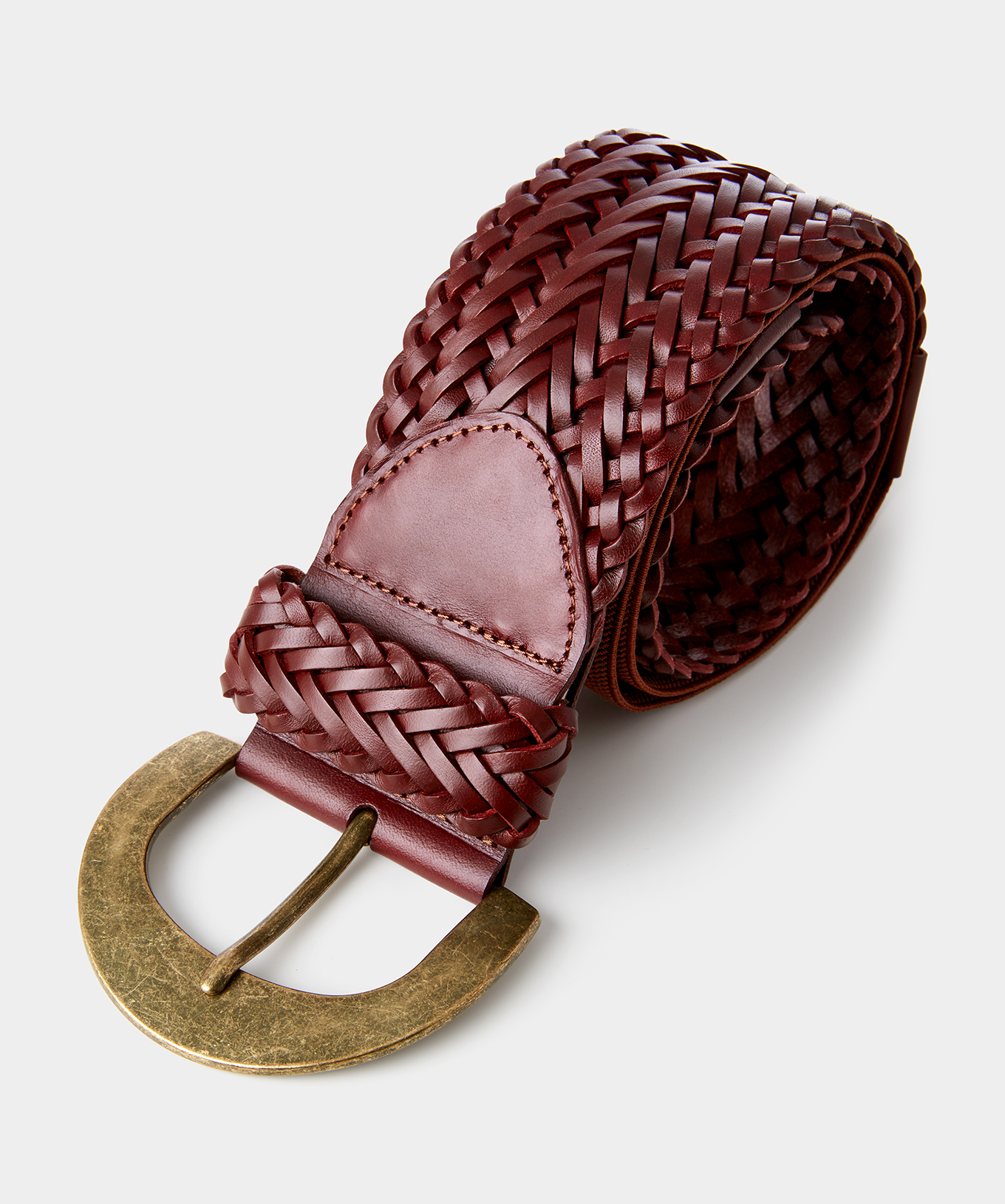 Ceinture Cuir Tissée, JOE BROWNS