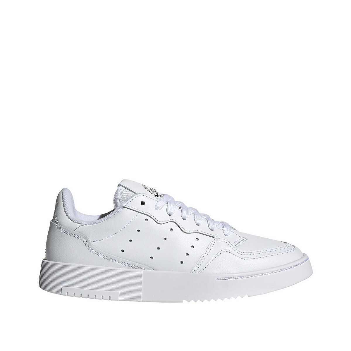 Viajero Prosperar colección Zapatillas de cuero supercourt blanco Adidas Originals | La Redoute