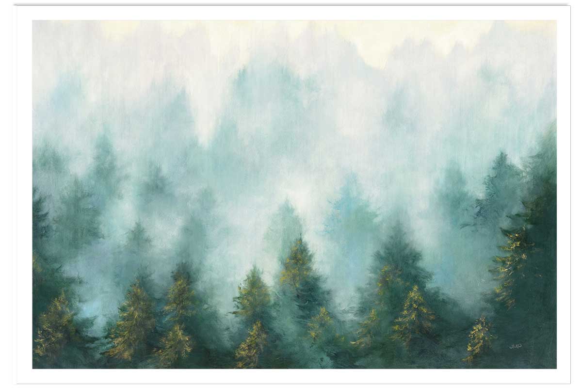 Affiche Brume sur la forêt, HEXOA