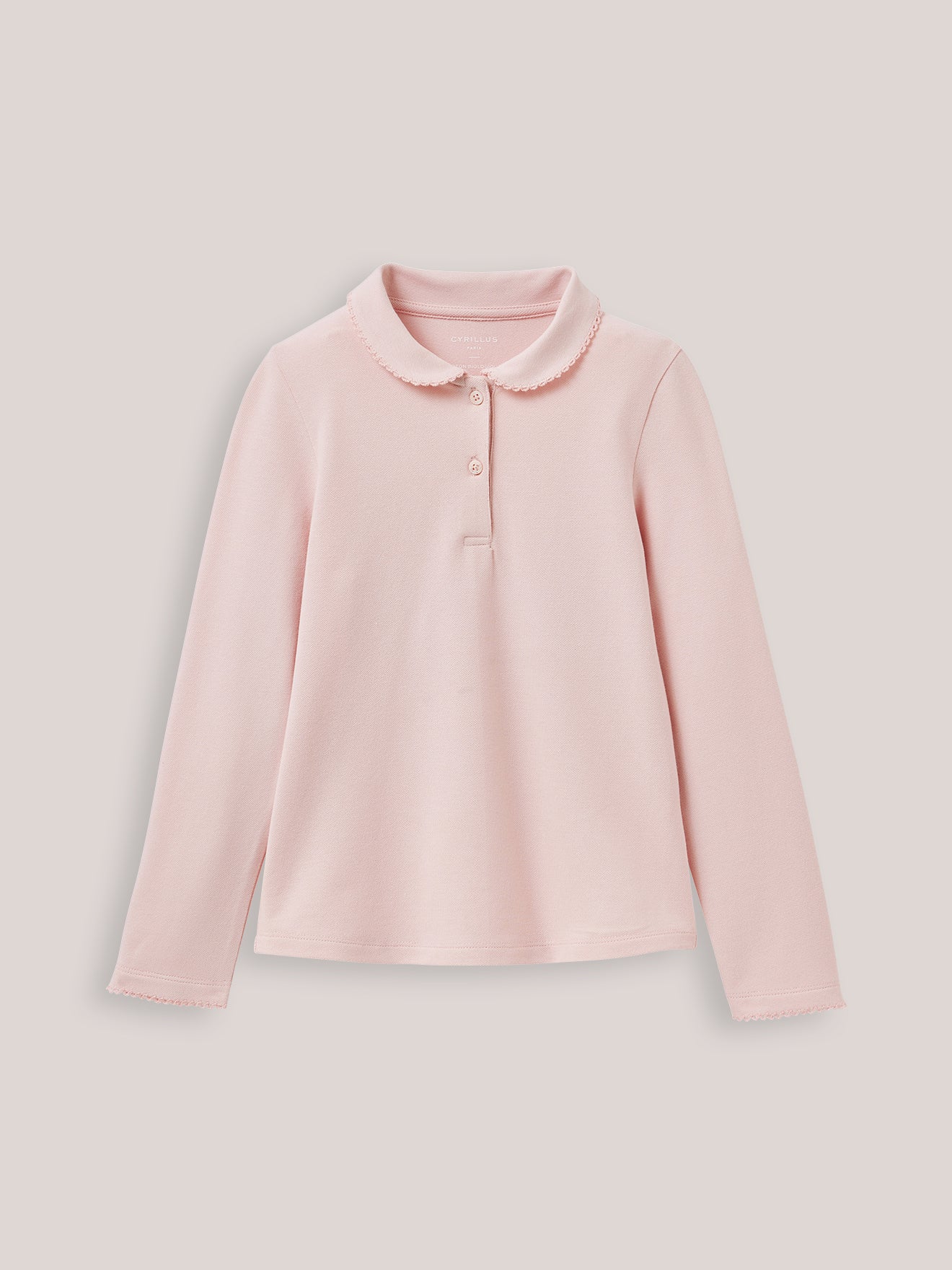 Polo en maille piquée - coton biologique, CYRILLUS