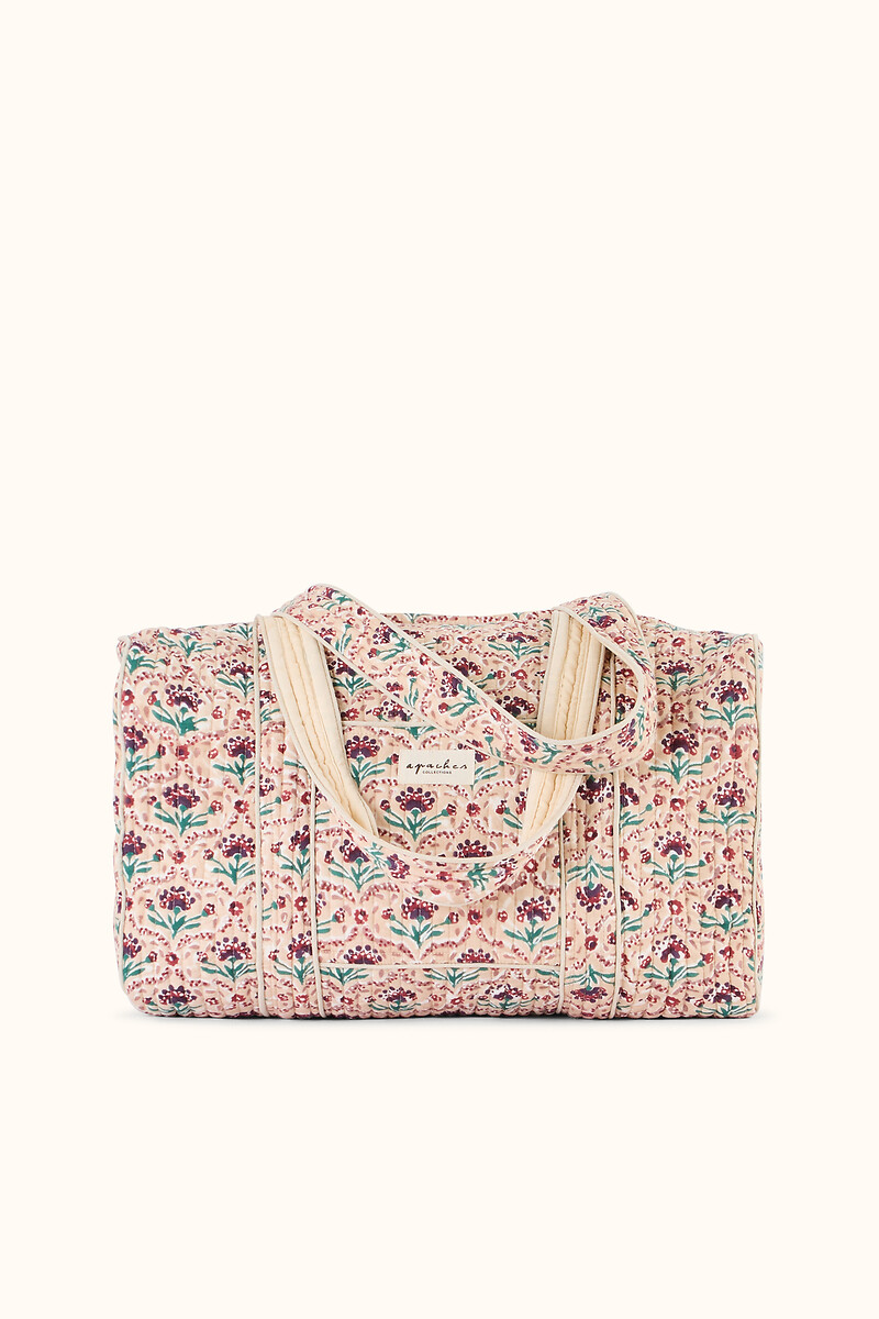 Sac zippé imprimé floral, BUDDHA, APACHES COLLECTIONS
