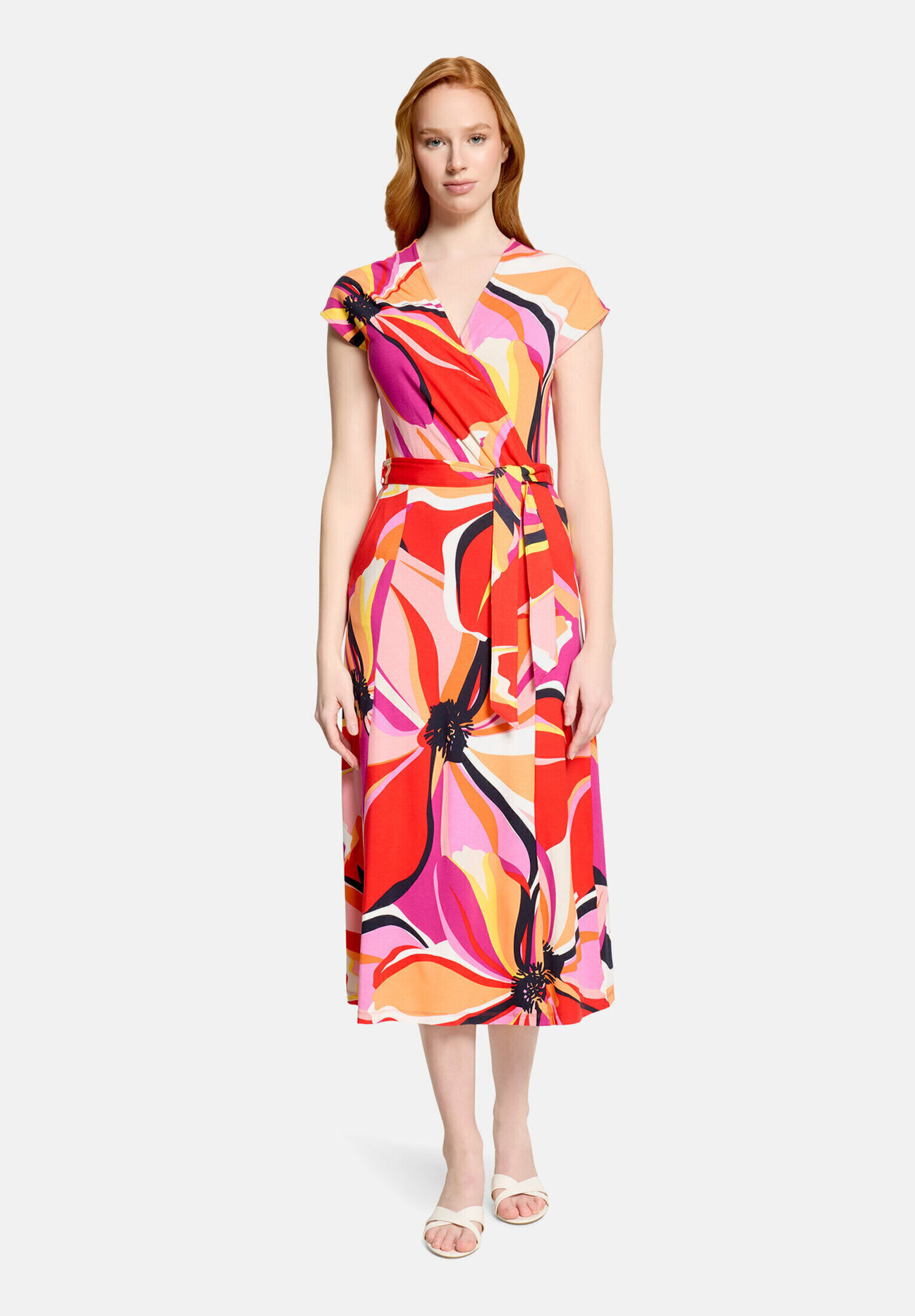 Robe en jersey à imprimé à fleurs, BETTY BARCLAY