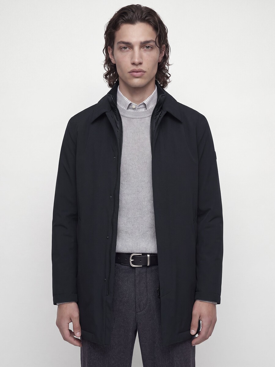Manteau double col, JACK & JONES