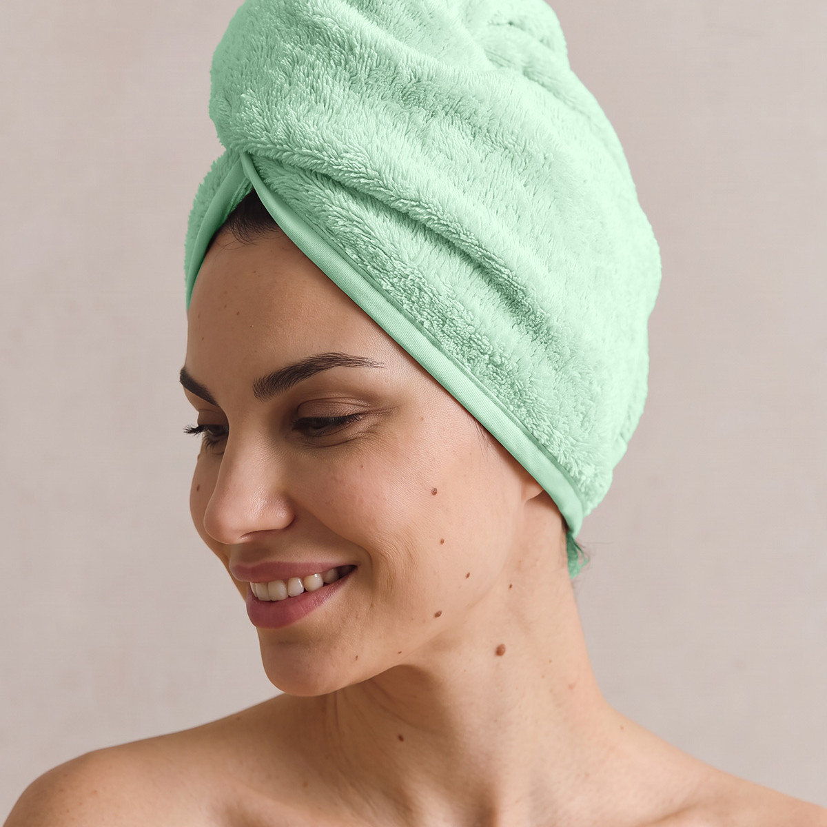 Bonnet turban après bain SENSOFT, SENSEI MAISON