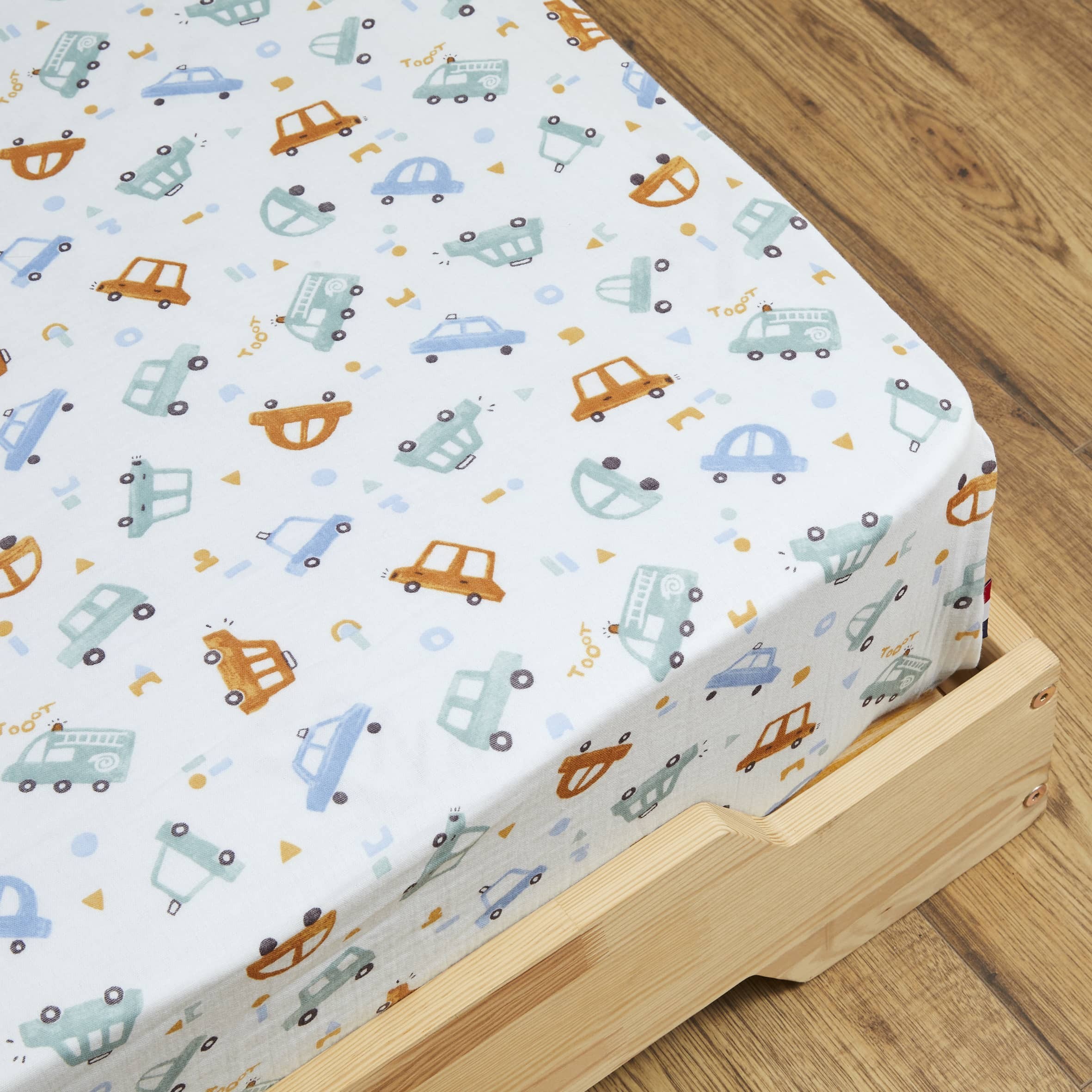 Drap housse double gaze rectangulaire Damien pour bébé, LES MATELAS DE MORPHEE