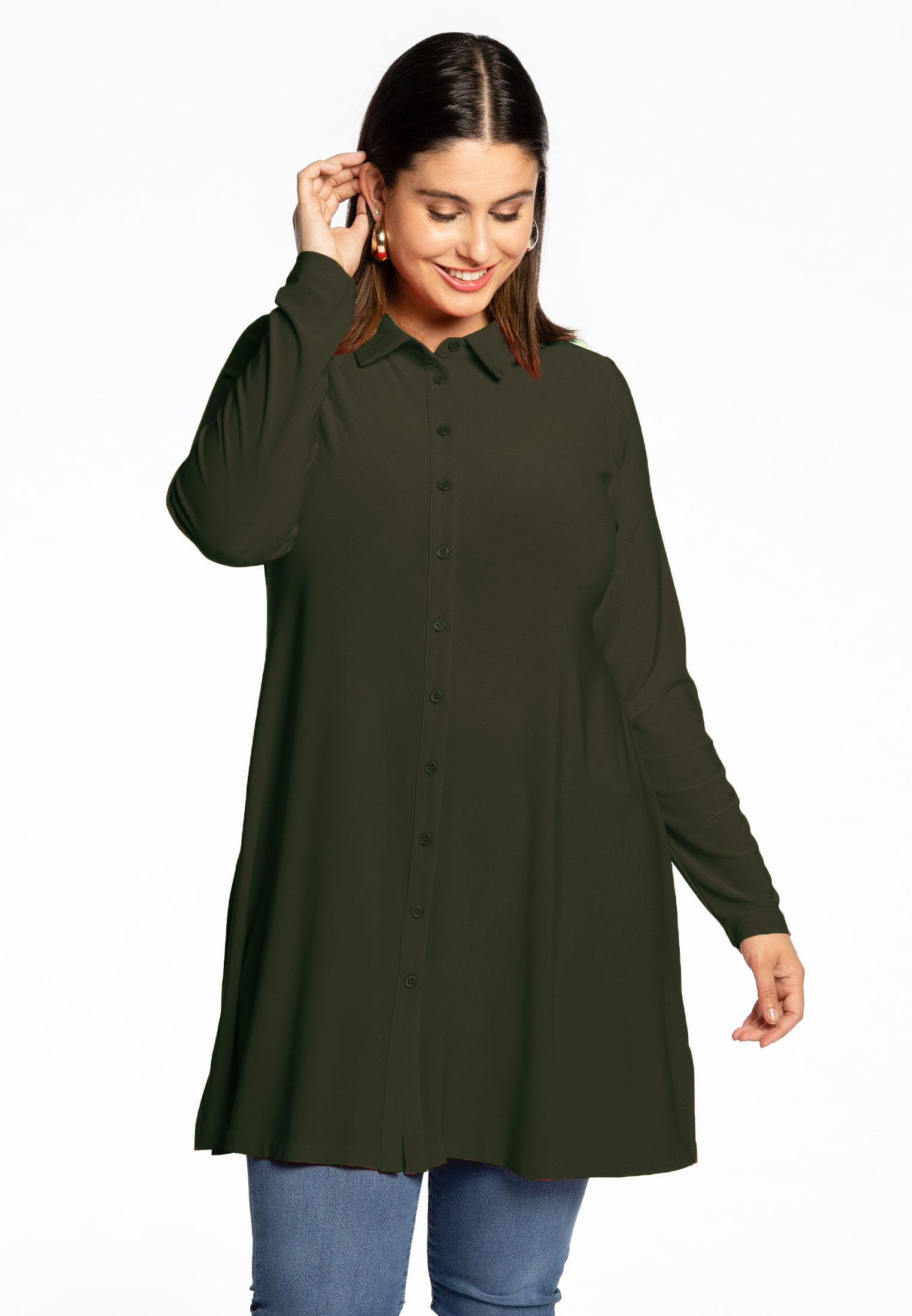 Chemise avec manches longues, YOEK