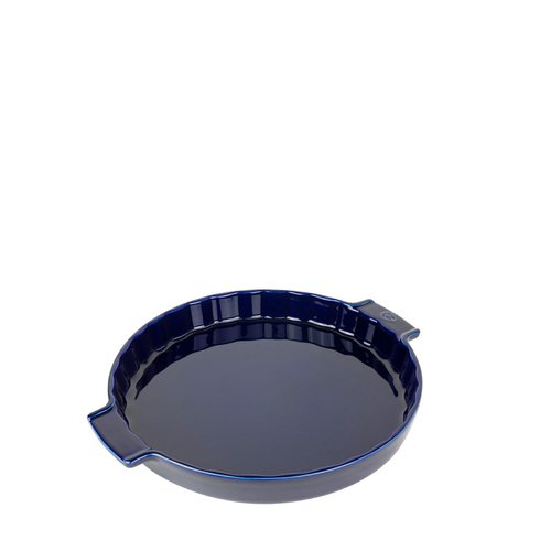 Moule à tarte céramique bleu profond diamètre 30 cm - 12' appolia bleu  profond Peugeot
