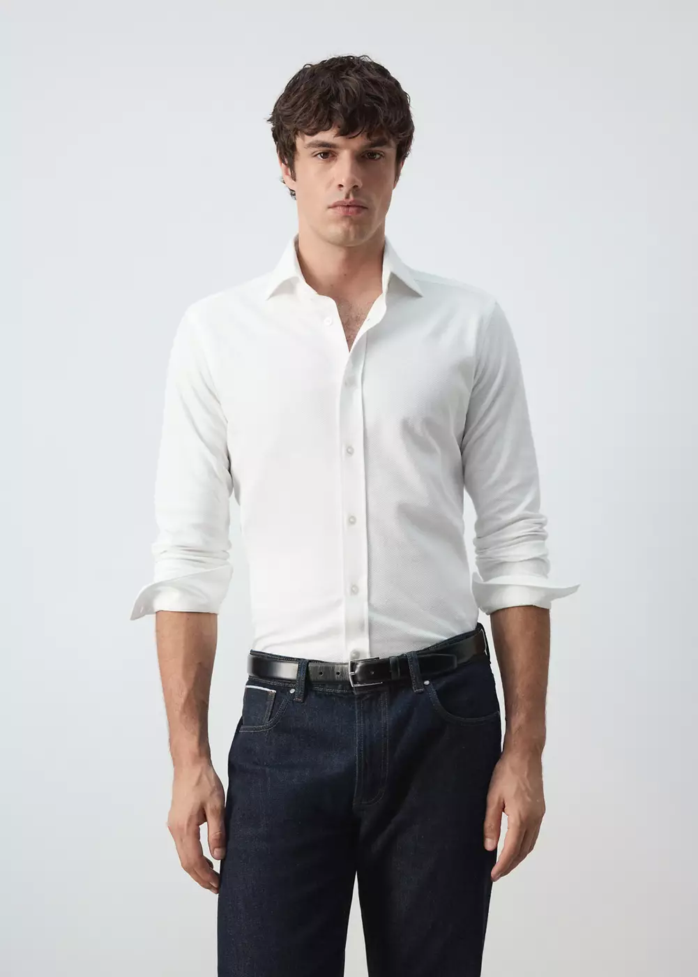 Chemise 100 % coton slim-fit, MANGO MAN