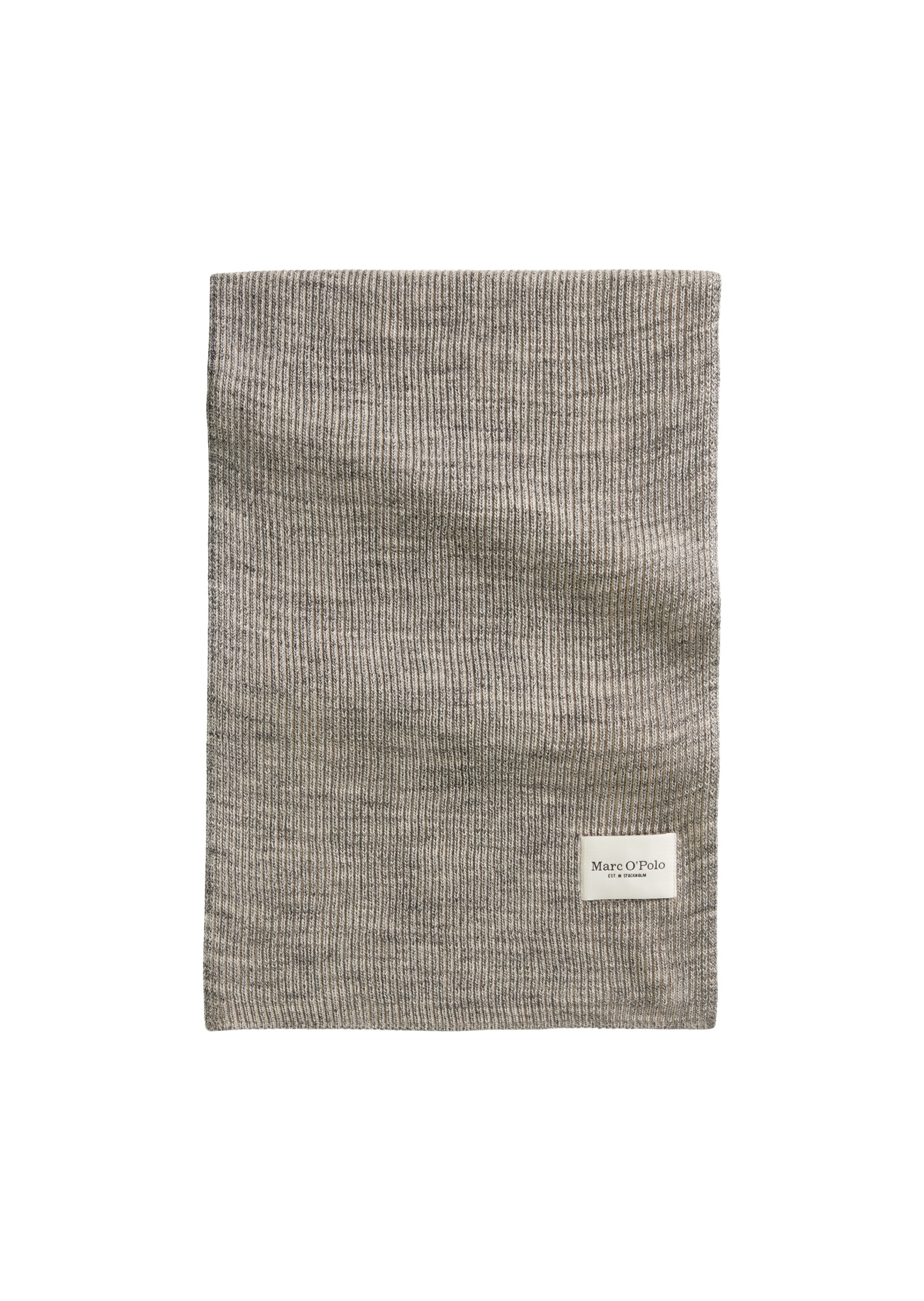 Écharpe en mélange de coton et de laine de mouton bio, MARC O'POLO
