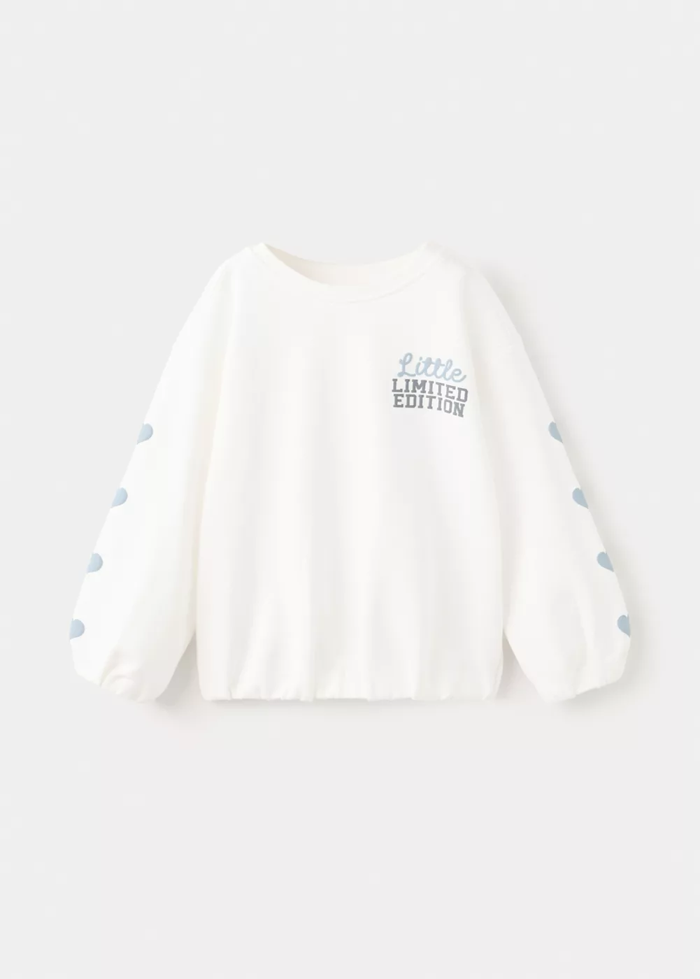 Sweat coton détail imprimé, MANGO BABY