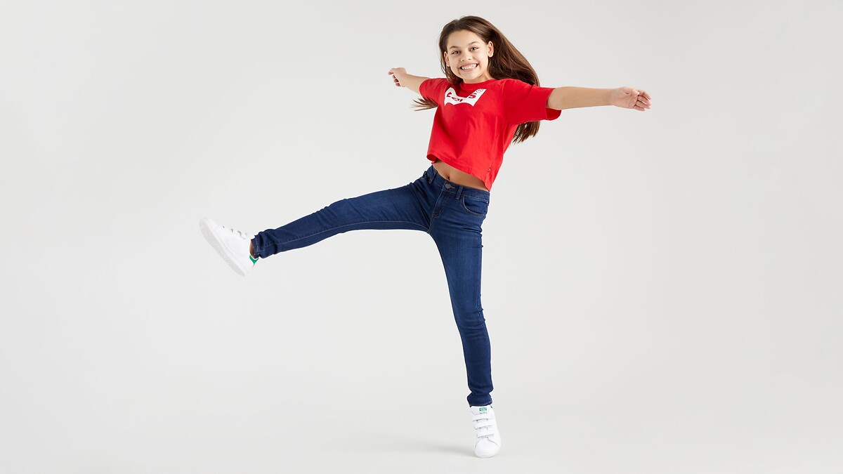 Jean Super Skinny Levi’s 710 Fille - Taille Ajustable, Extensible, Neuf Avec étiquette Taille 7R