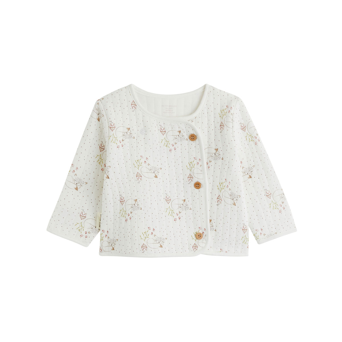 Veste bébé en molleton Doucette, PETIT BEGUIN